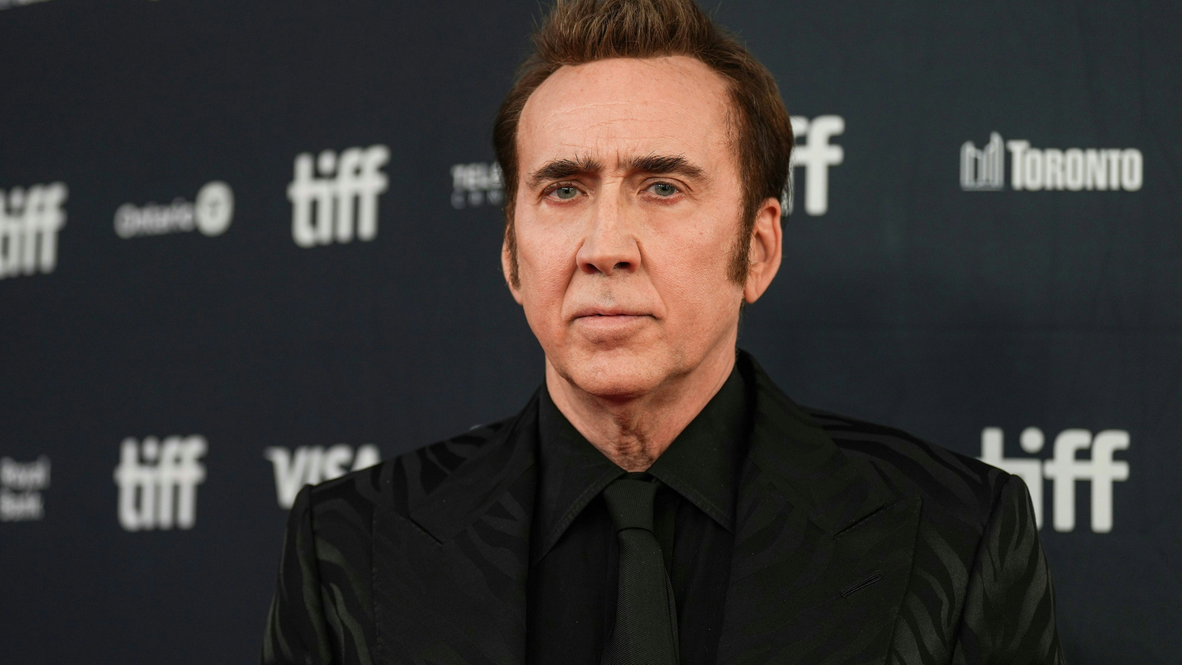September 9, 2023, Toronto, ON, CAN: Nicolas Cage arrives on the red carpet to promote the film Dream Scenario at the Toronto International Film Festival, in Toronto, on Saturday, September 9, 2023. Toronto CAN PUBLICATIONxINxGERxSUIxAUTxONLY - ZUMAc35_ 20230909_zaf_c35_138 Copyright: xChrisxYoungx