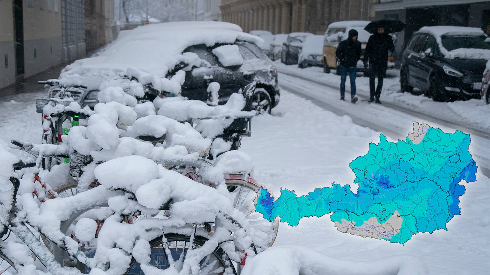 Schneewarnung im Osten – Österreich wird wieder weiß