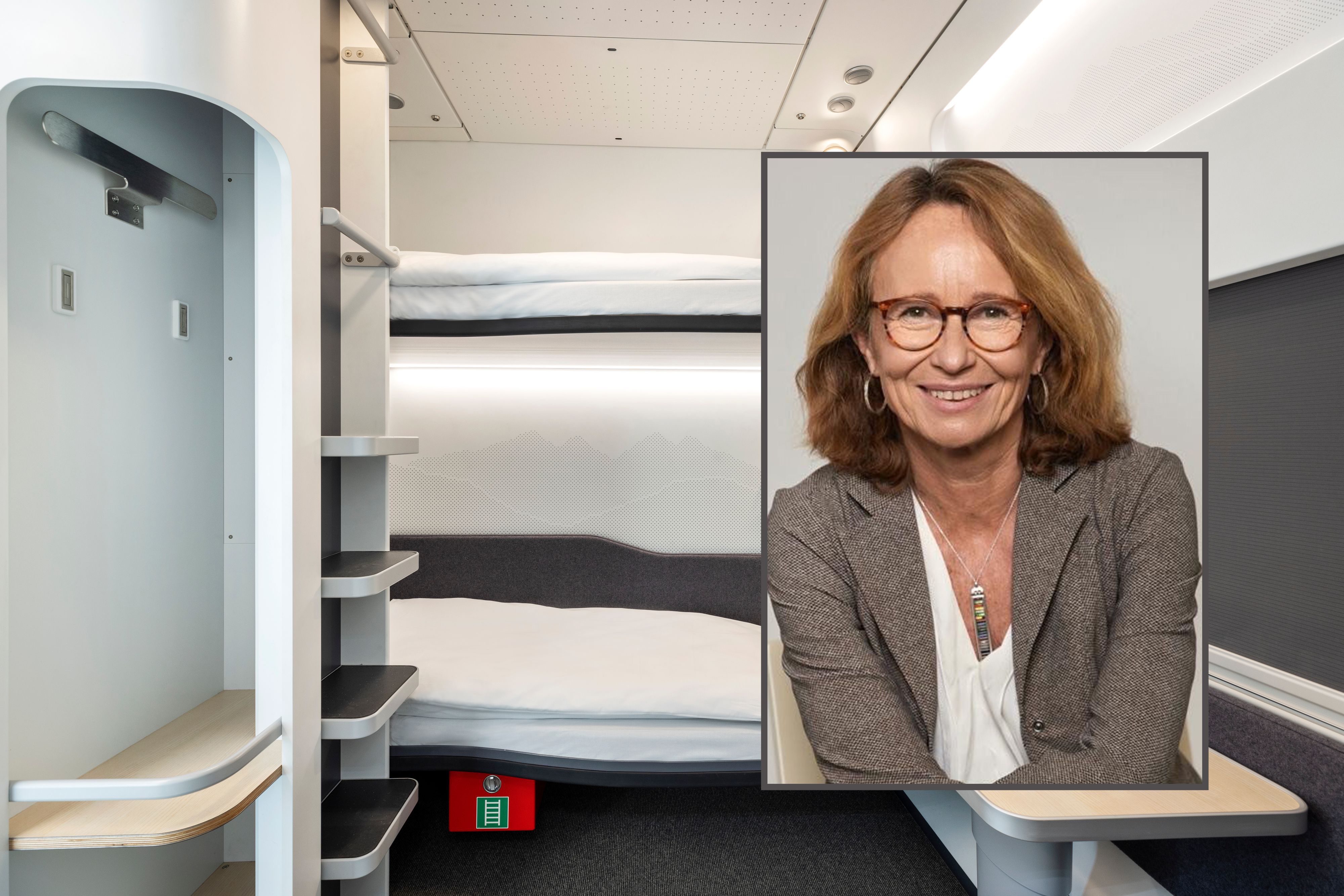 Alexandra R. (60) fuhr zum ersten und letzten Mal mit dem Nightjet nach Zürich.