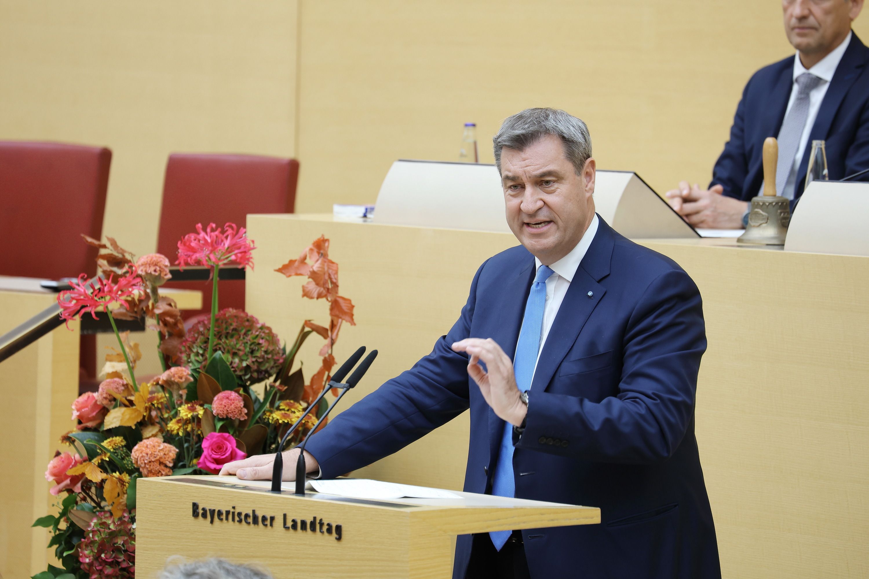 Söder gab am Dienstag im Landtag seine Regierungserklärung ab. (Archivbild)