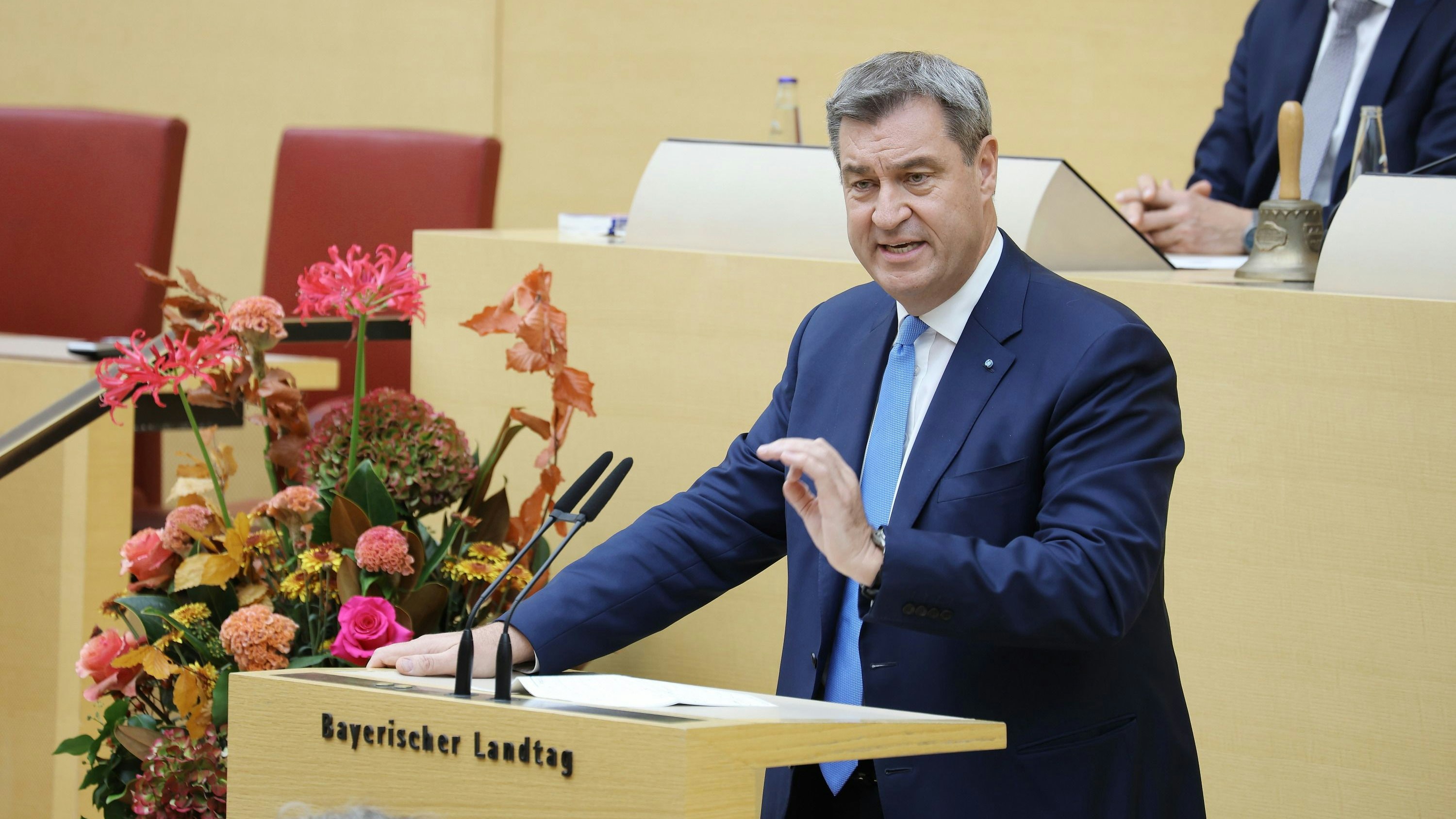 Söder gab am Dienstag im Landtag seine Regierungserklärung ab. (Archivbild)