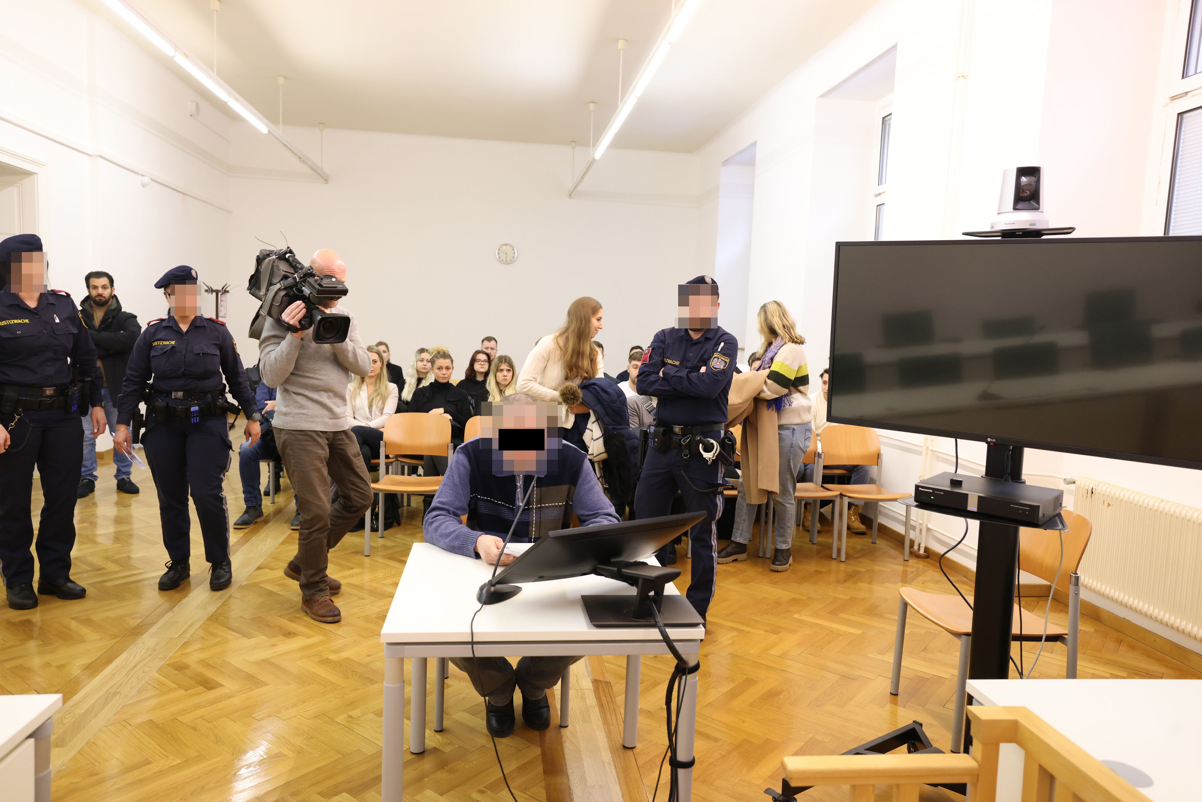 Der Angeklagte wollte im Gerichtssaal kaum aufhören zu reden.