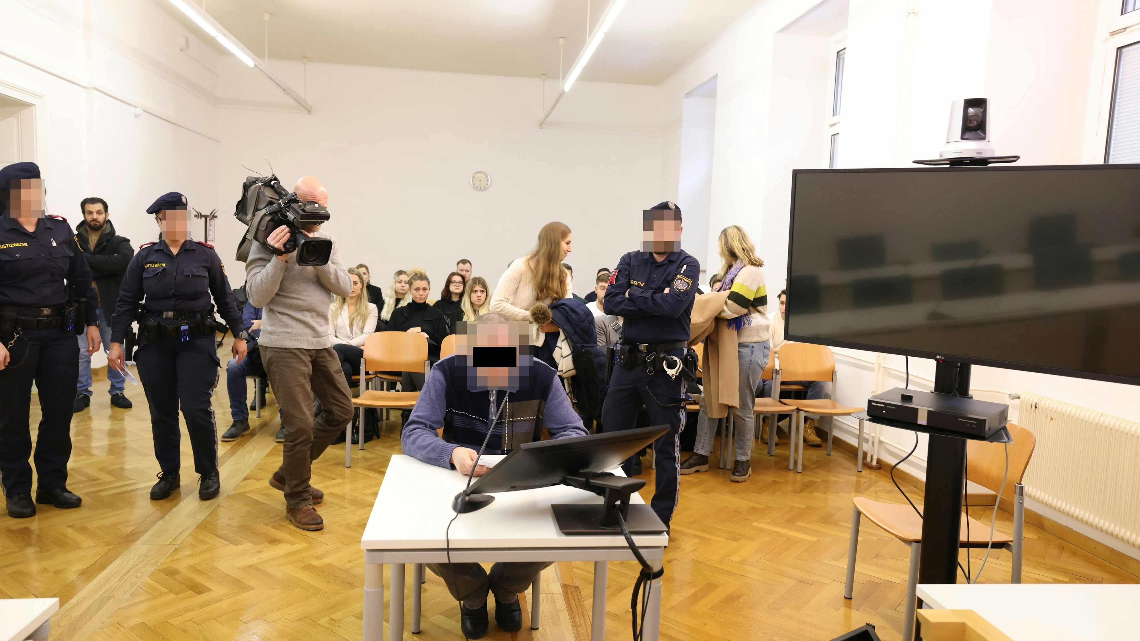 Der Angeklagte wollte im Gerichtssaal kaum aufhören zu reden.