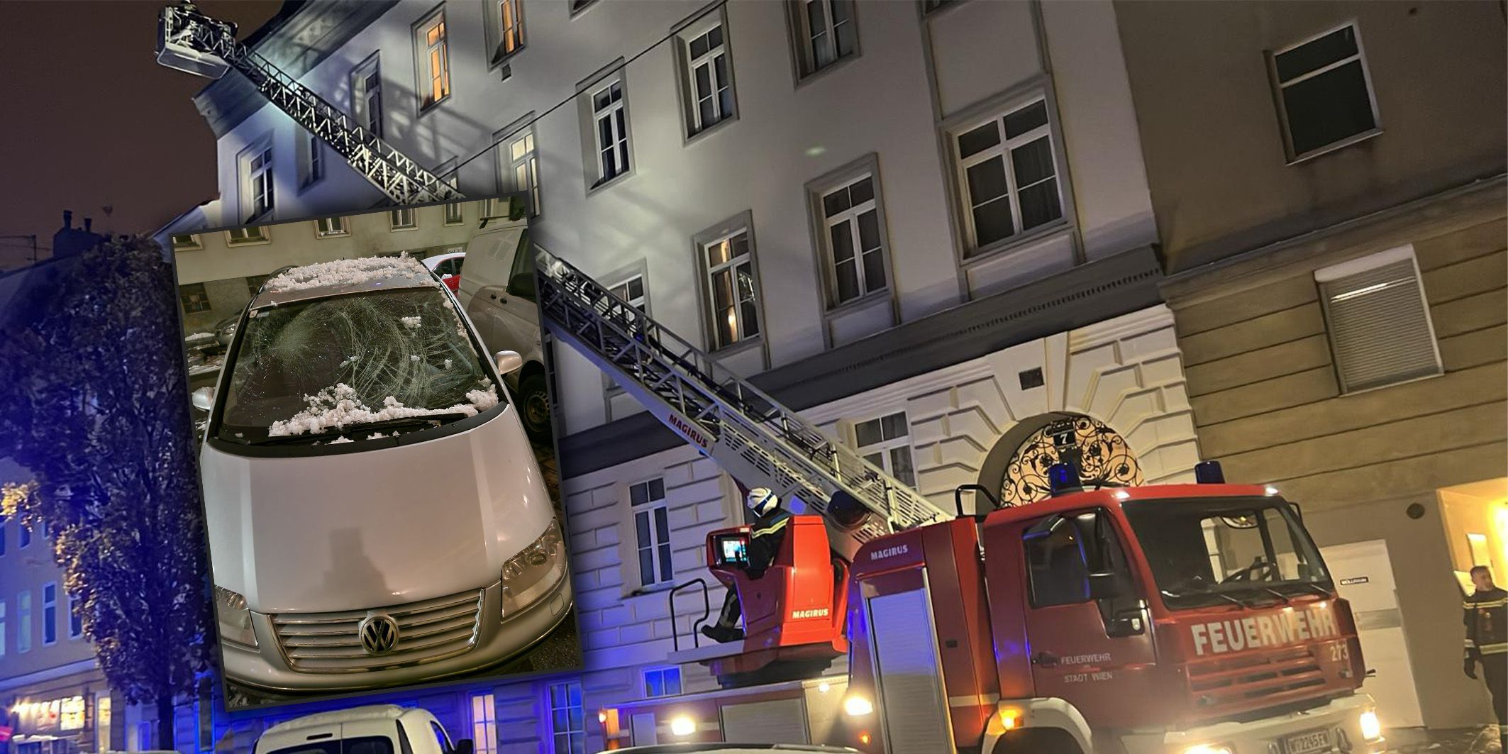 Die Einsatzkräfte der Berufsfeuerwehr kümmern sich diese Woche vermehrt um die Dächer Wiens.