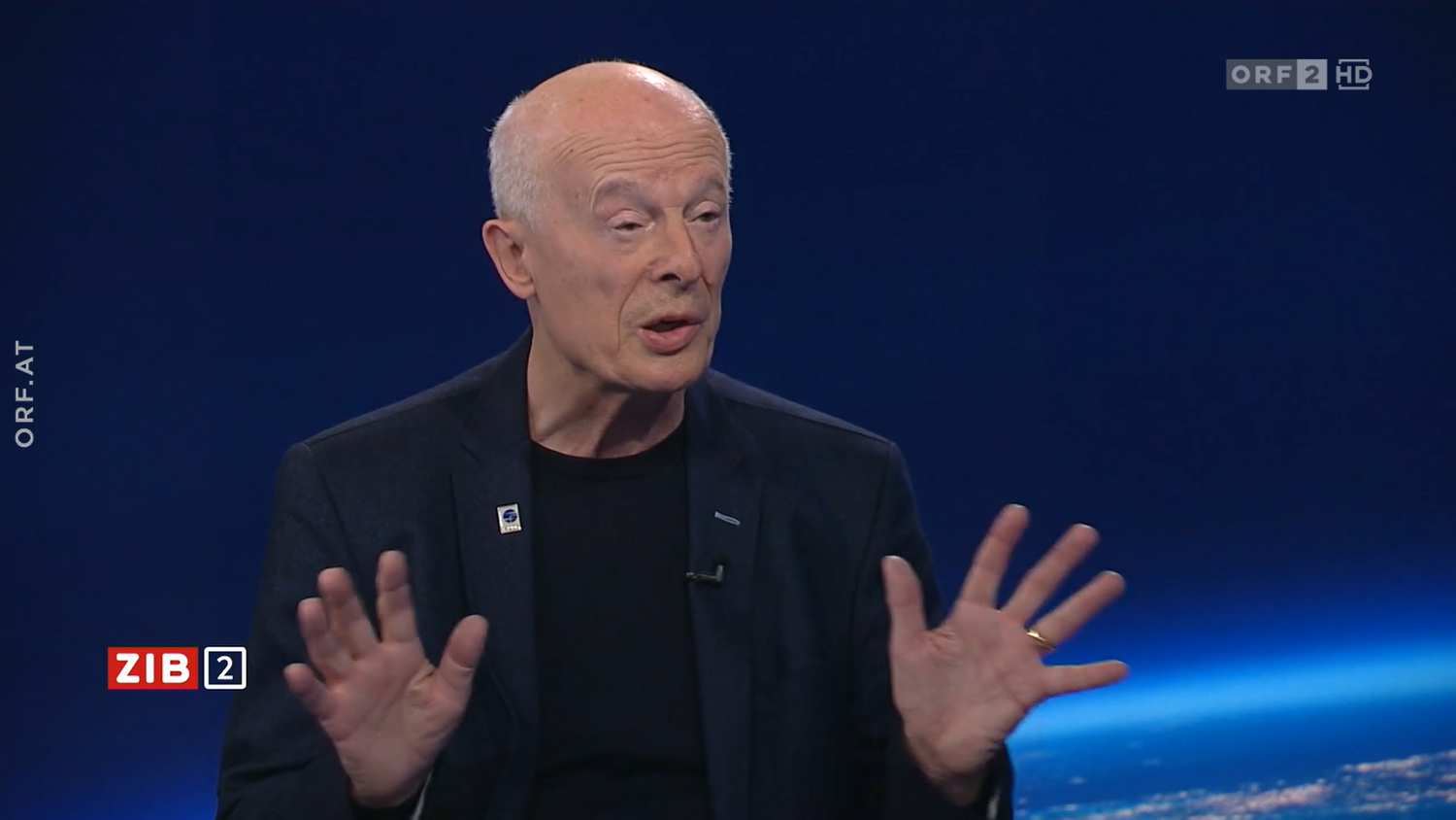 Der Klimaforscher war am Montagabend Gast in der ZIB2.