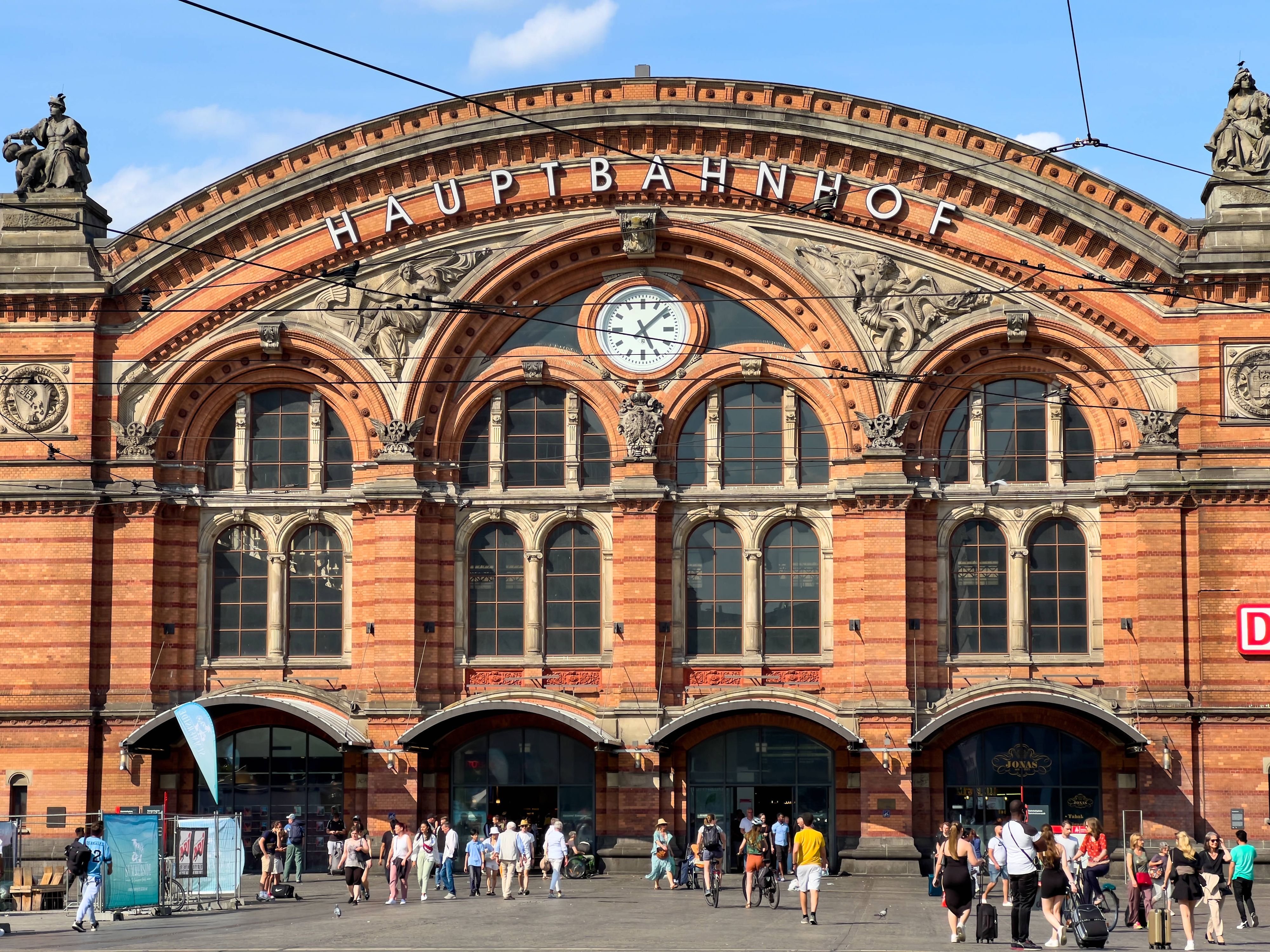 Die passagierunfreundlichste Bahnhof 2023: Bremen Hauptbahnhof.
