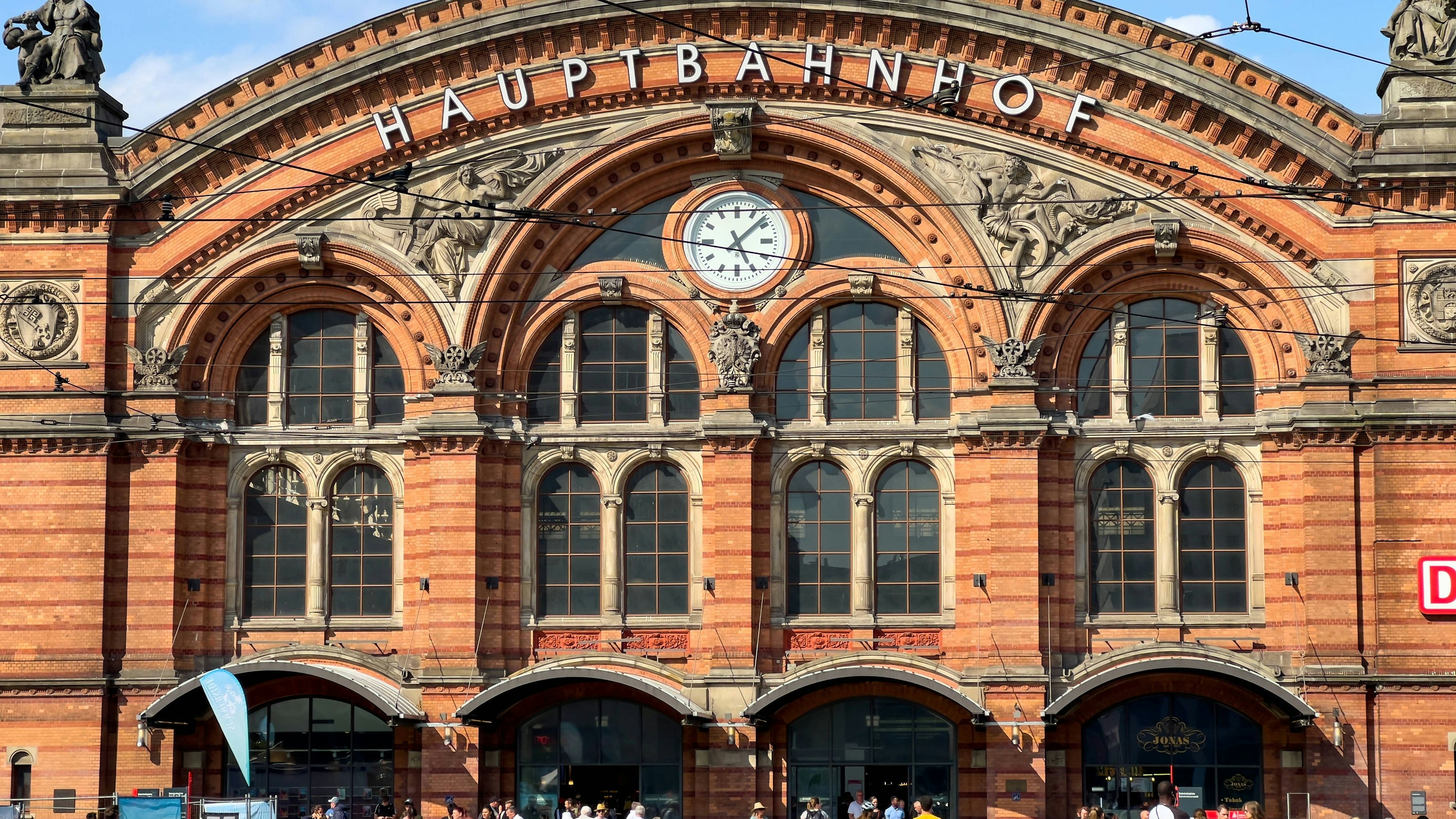 Die passagierunfreundlichste Bahnhof 2023: Bremen Hauptbahnhof.