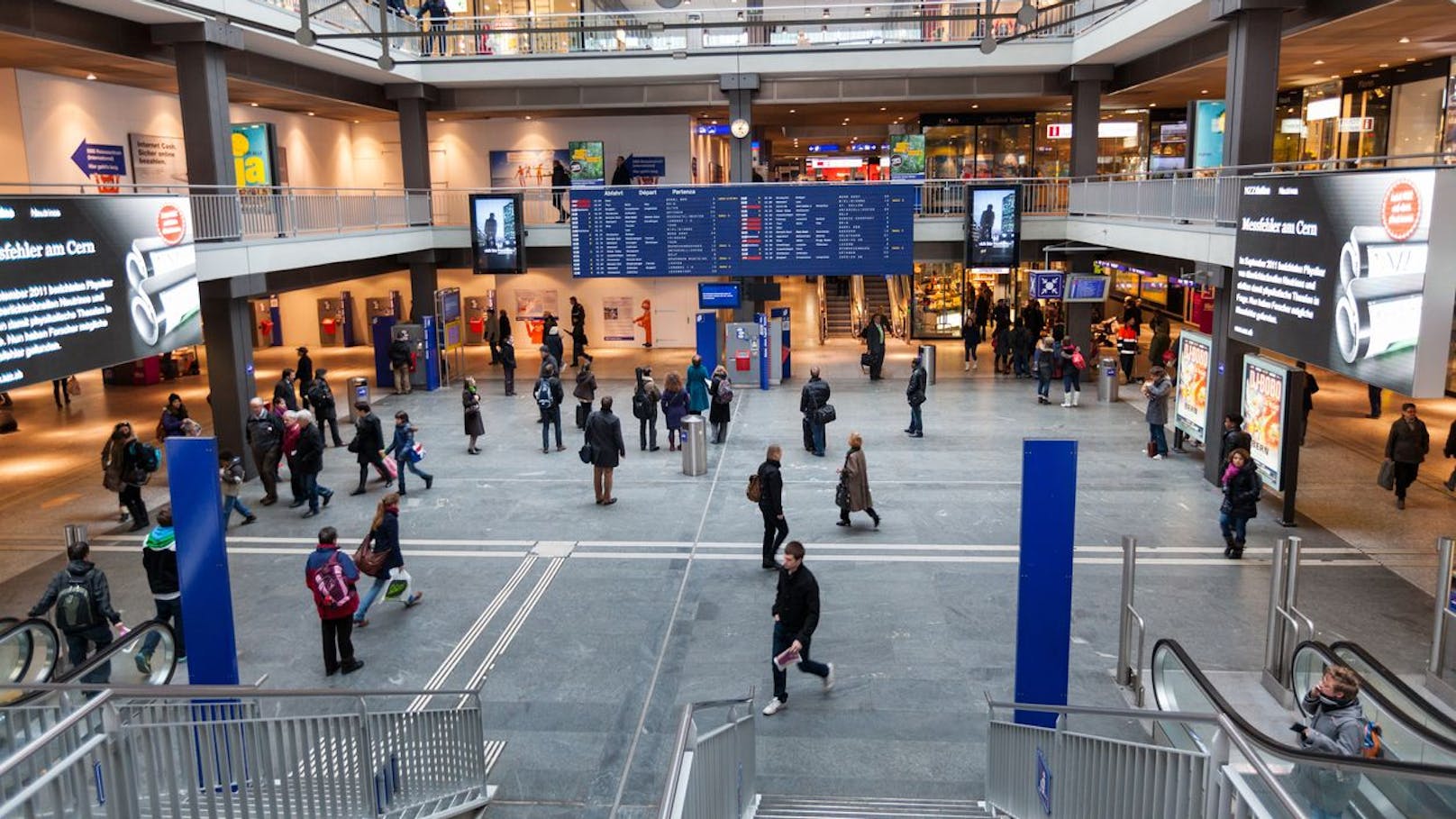 Knapp an Podest vorbei schrammte der Hauptbahnhof Bern. Aber: Die Schweiz ist immerhin mit zwei Bahnhöfen in den Top 5 vertreten. 