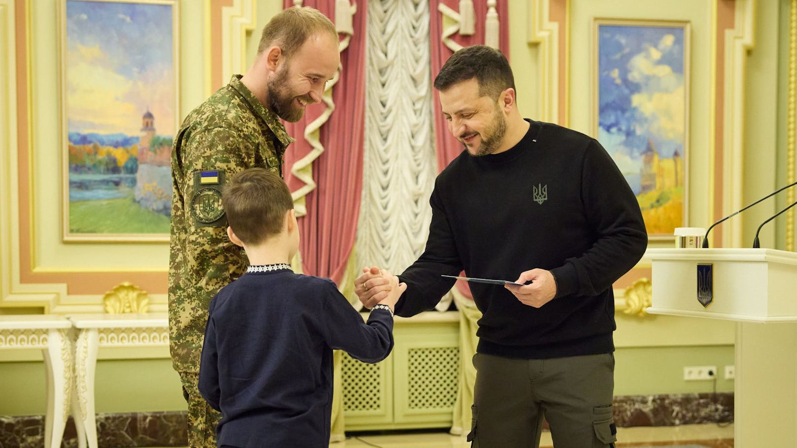 Ukraine schenkt heldenhaften Soldaten Wohnungen