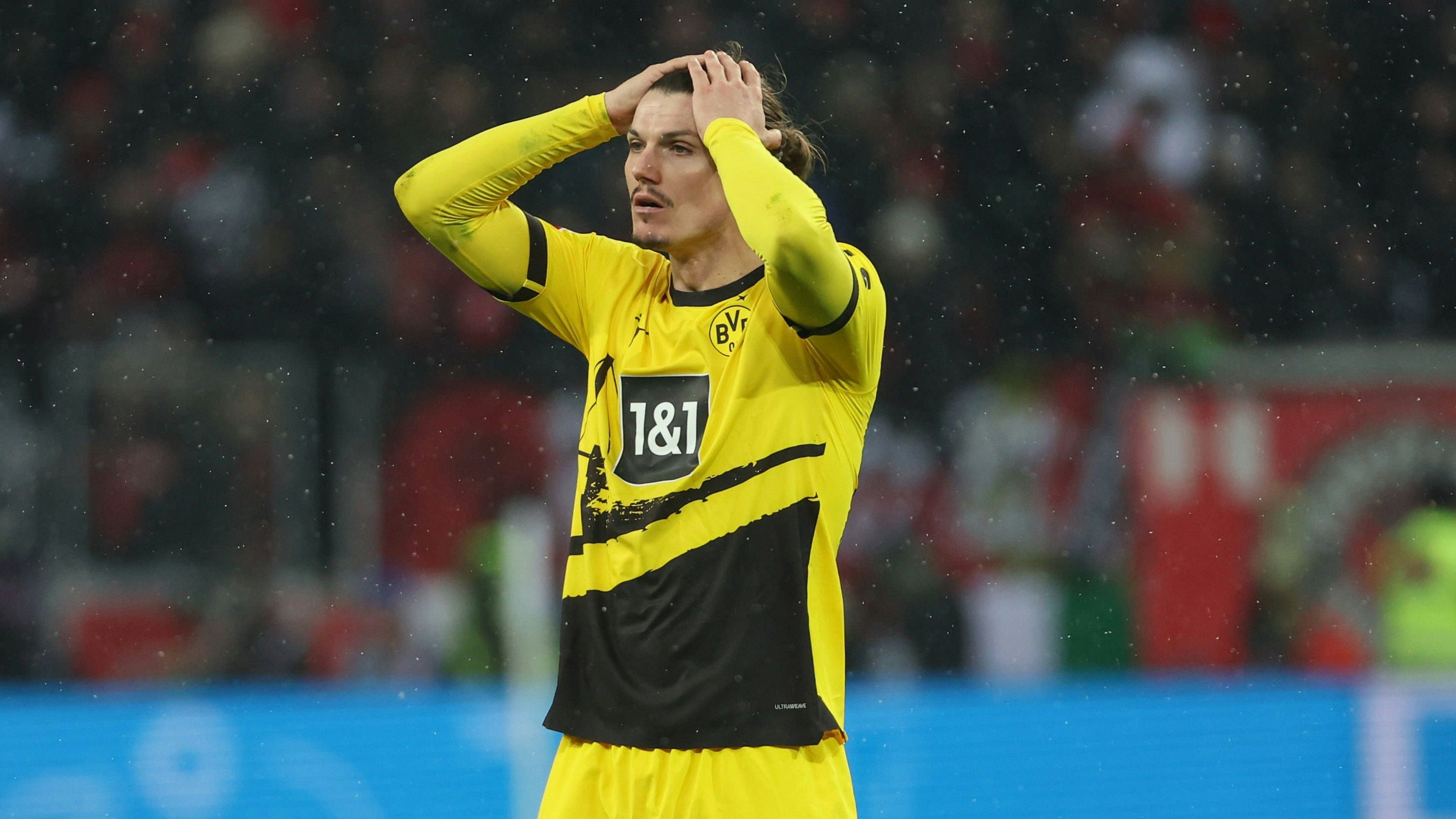 Marcel Sabitzer verletzt sich im Pokal.