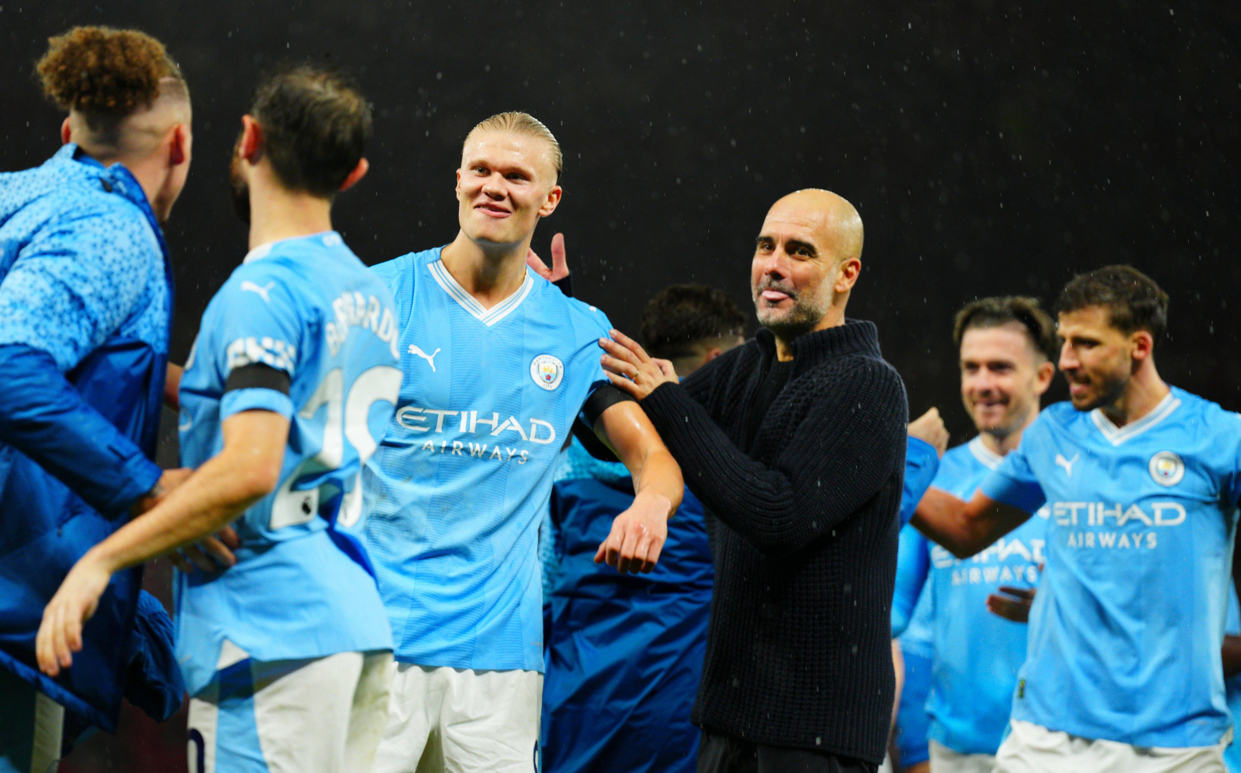 Der Star-Trainer und Manchester City feierten drei Meistertitel in Folge.