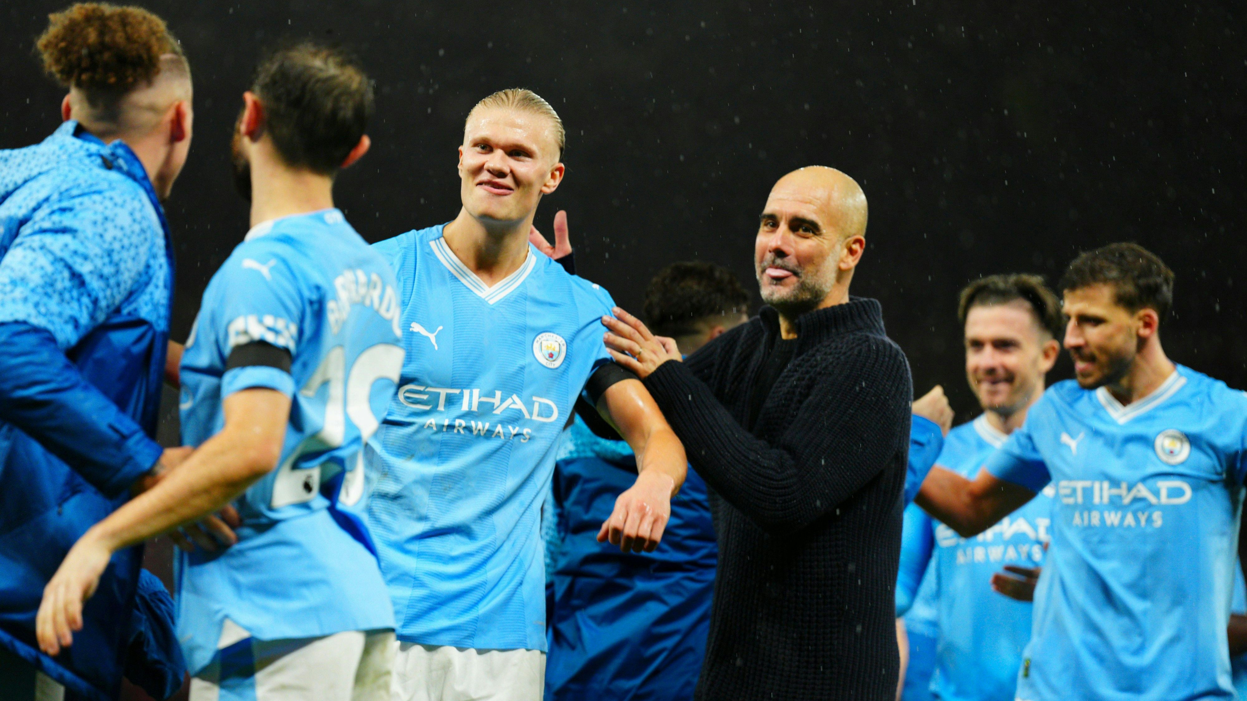 Der Star-Trainer und Manchester City feierten drei Meistertitel in Folge. |  Heute.at