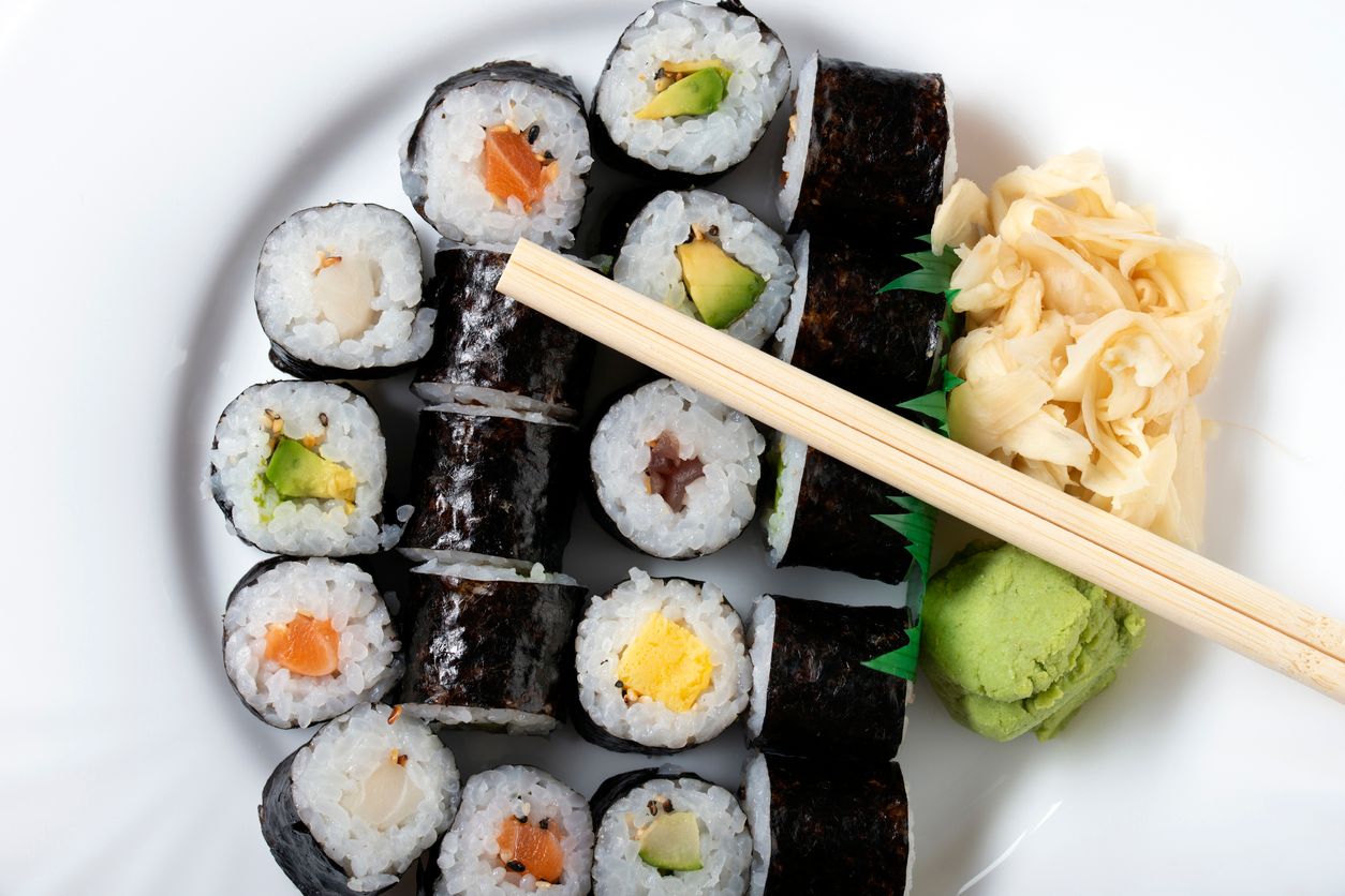 Grün und scharf: Wasabi ist ein Fixpunkt jeder Sushi- und Maki-Bestellung. 