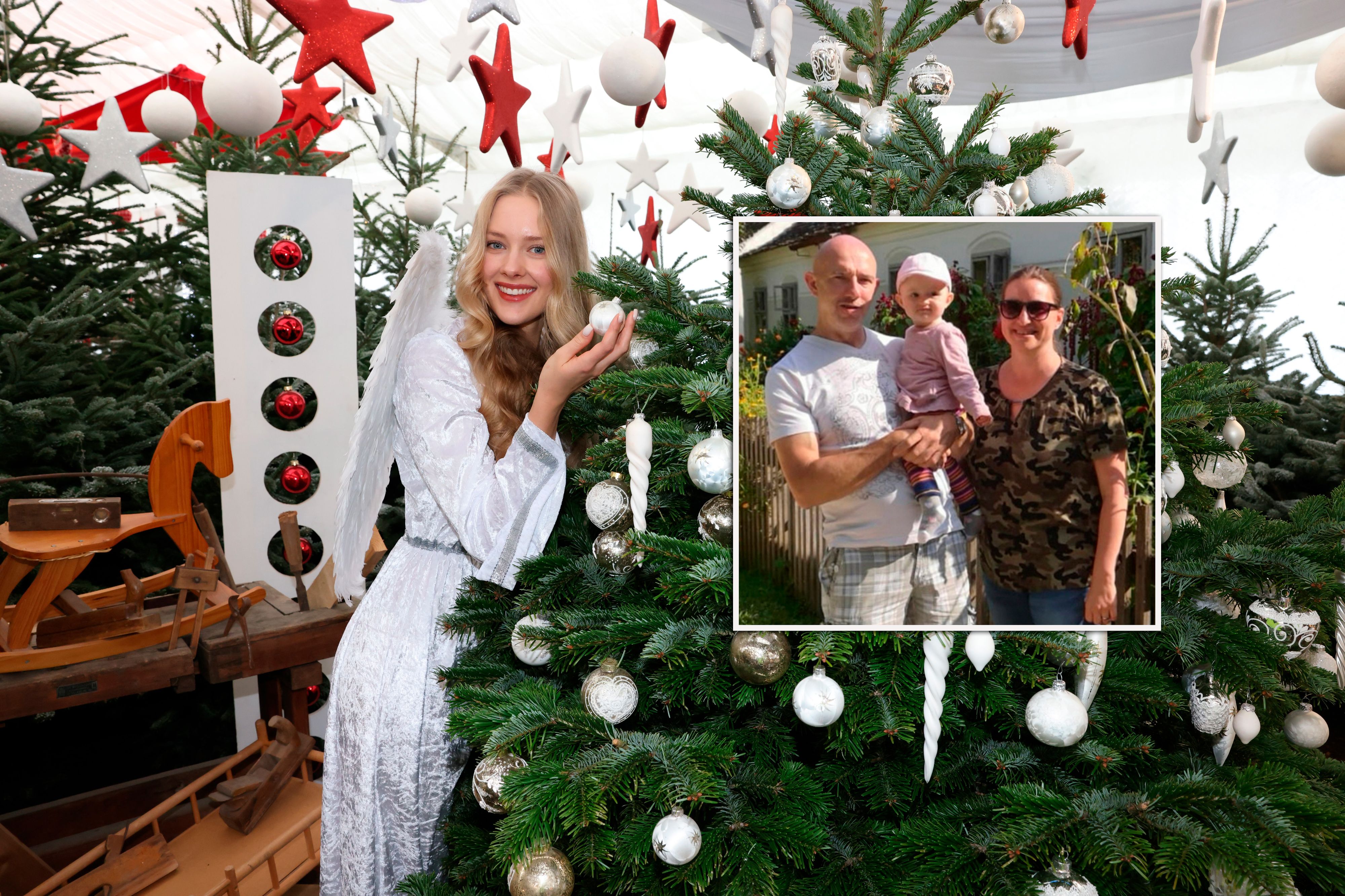 Melina (3) leidet an einer schmerzhaften Hautkrankheit. Weil sie im Sommer kaum raus darf, wollen ihre Eltern die kältere Jahreszeit für sie unvergesslich machen. Das 