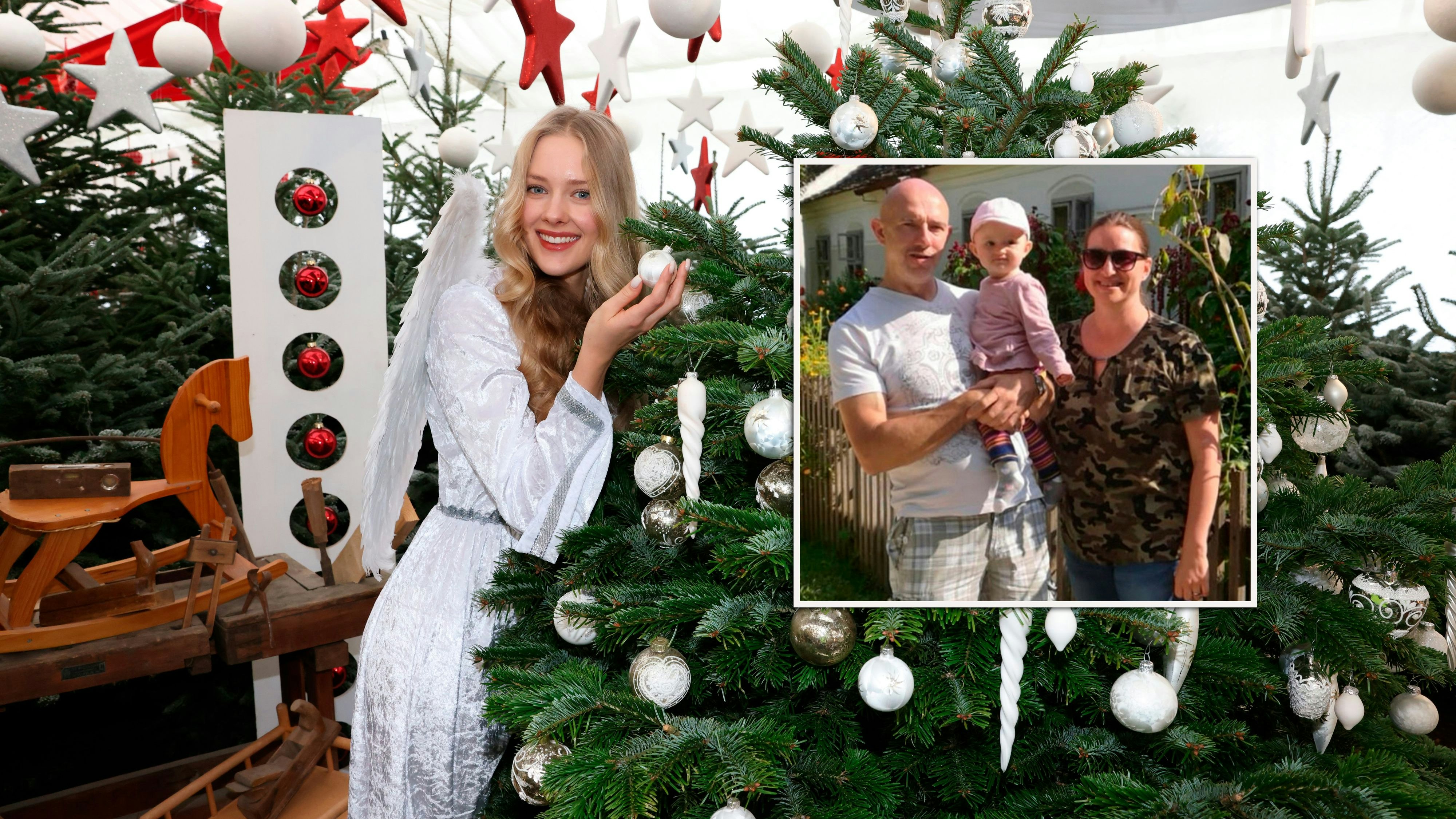 Melina (3) leidet an einer schmerzhaften Hautkrankheit. Weil sie im Sommer kaum raus darf, wollen ihre Eltern die kältere Jahreszeit für sie unvergesslich machen.