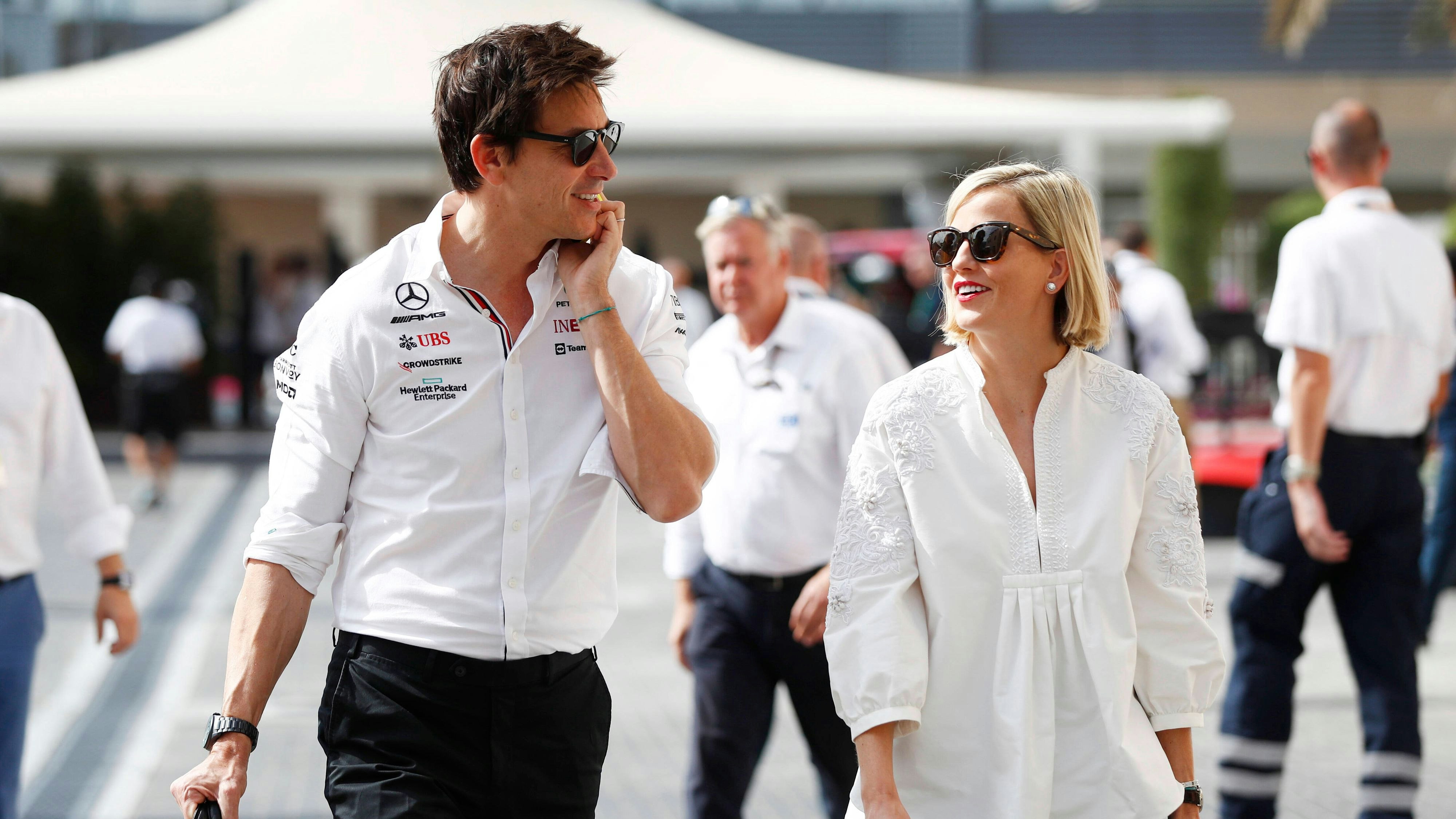 Toto und Susie Wolff