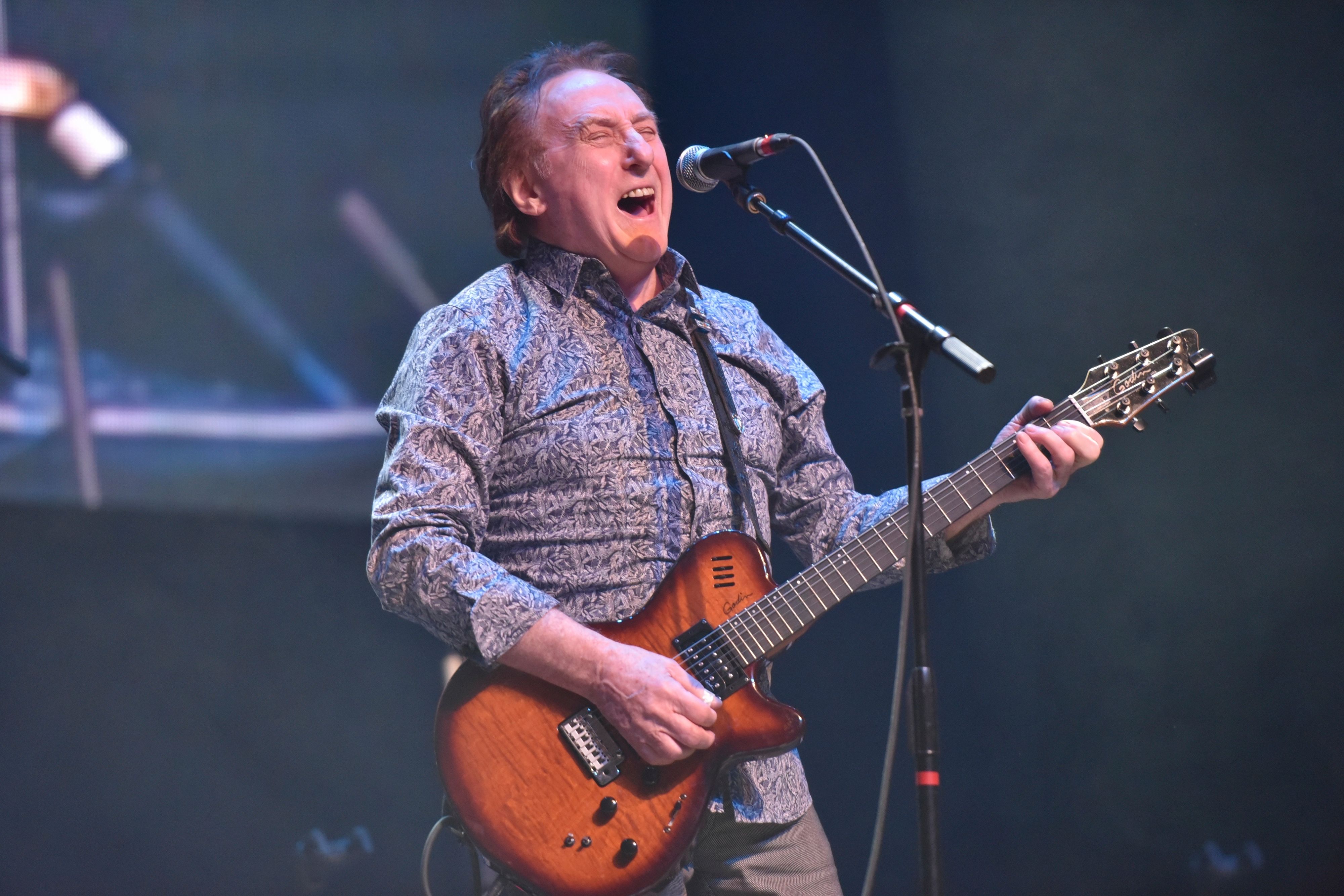 Denny Laine bei einem Auftritt im Jahr 2019.