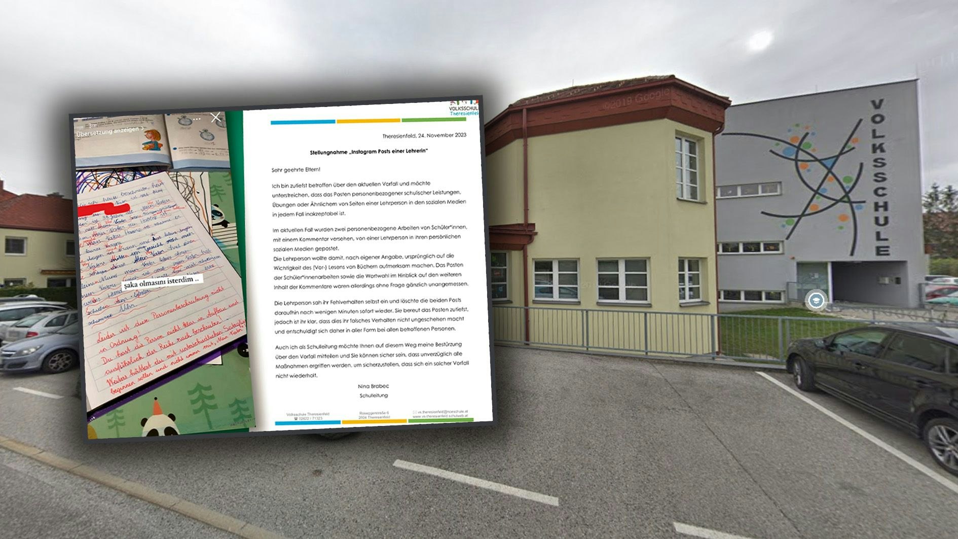 Die Schulleitung hat beschlossen, dass die Lehrerin den Schüler in Zukunft nicht mehr unterrichten darf.