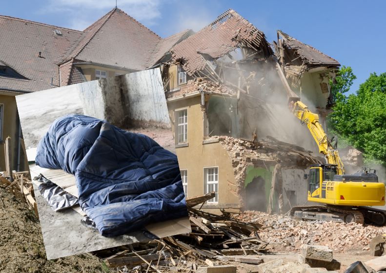 Der Mann aus NÖ wurde obdachlos und lebt in einem Abbruchhaus in Wien. (Symbolbild)