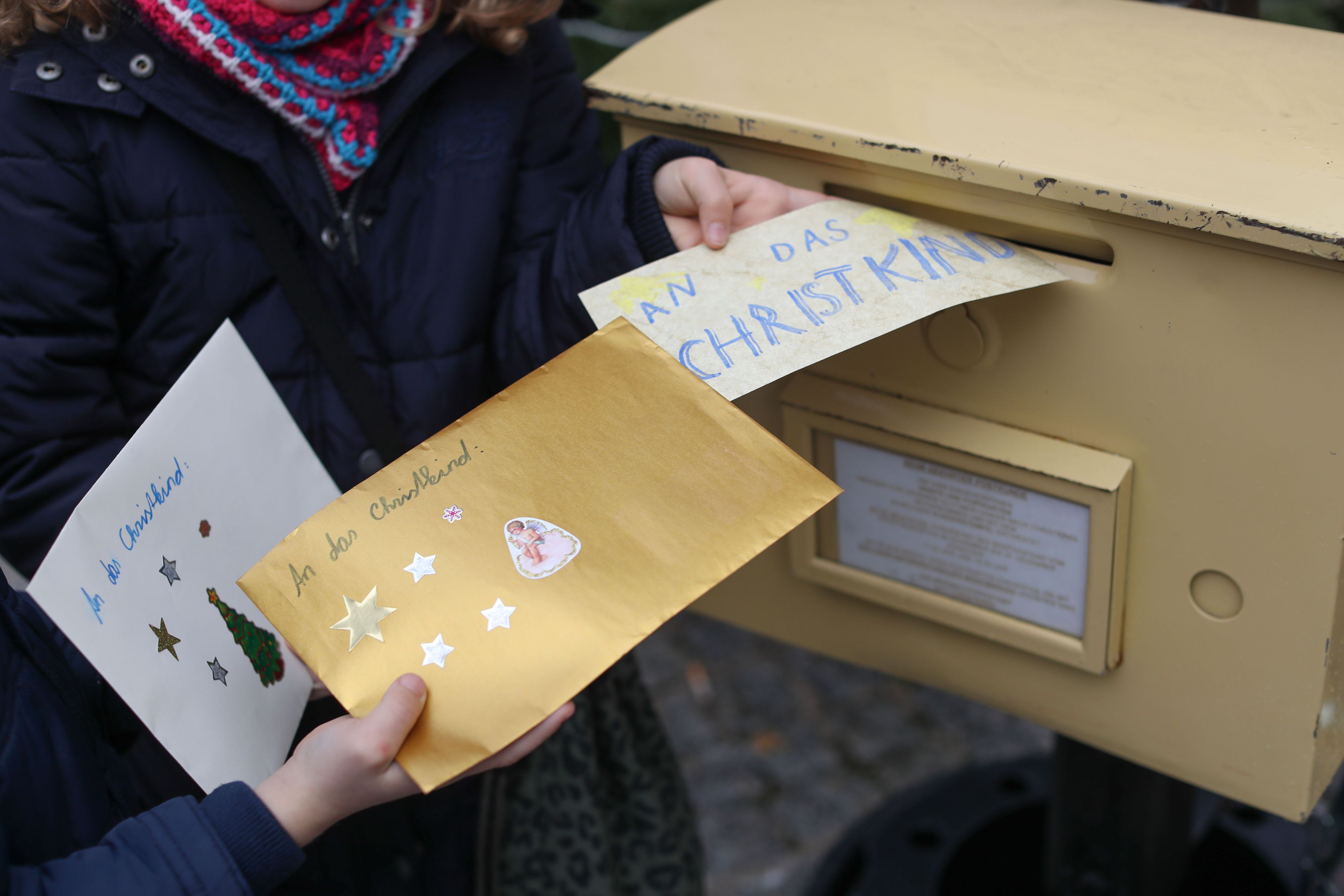 Ist der Brief für das Christkind schon parat? Hier landet er.