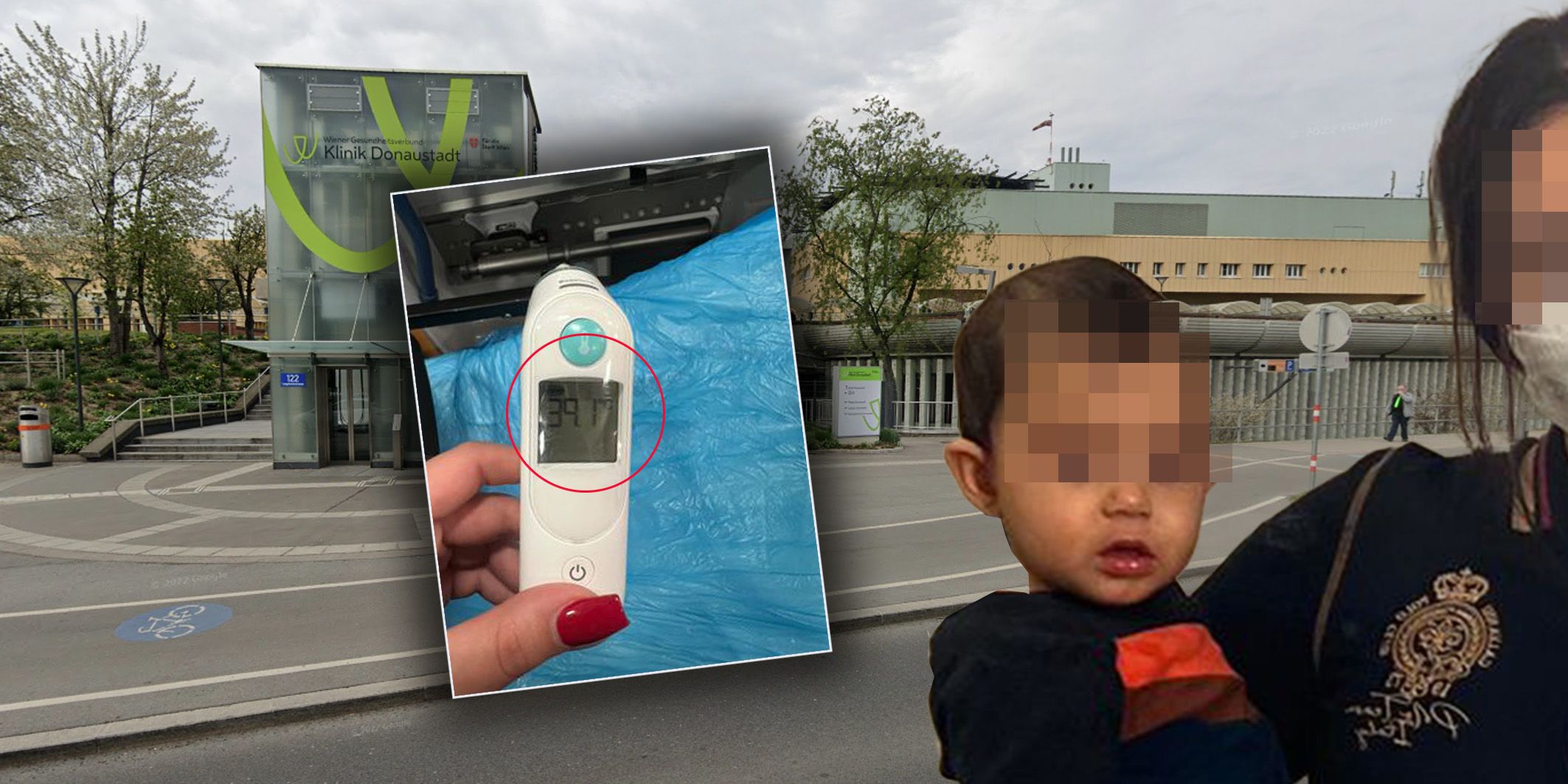 Das Fieber ihres kleinen Sohnes wollte einfach nicht sinken. Daher suchte Sanja erneut ein Krankenhaus auf.