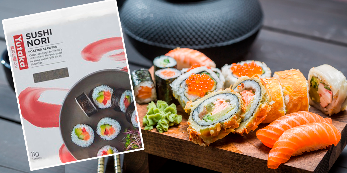 Rückruf von Sushi-Zutat: Die Nori-Blätter enthalten zu viel Jod.