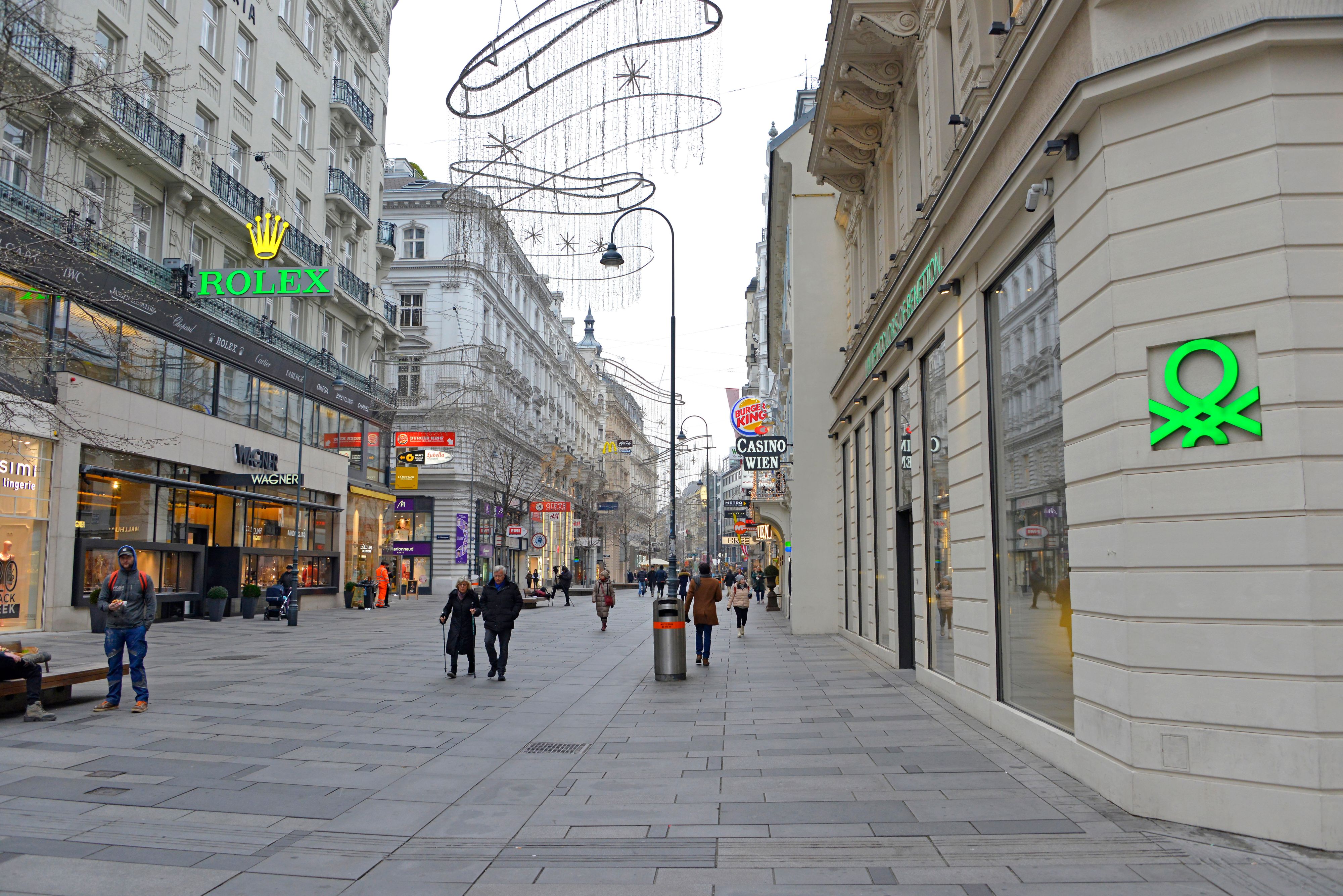 Im ersten Bezirk in Wien musste die Polizei wegen nicht bezahlter Hotelrechnungen ausrücken.