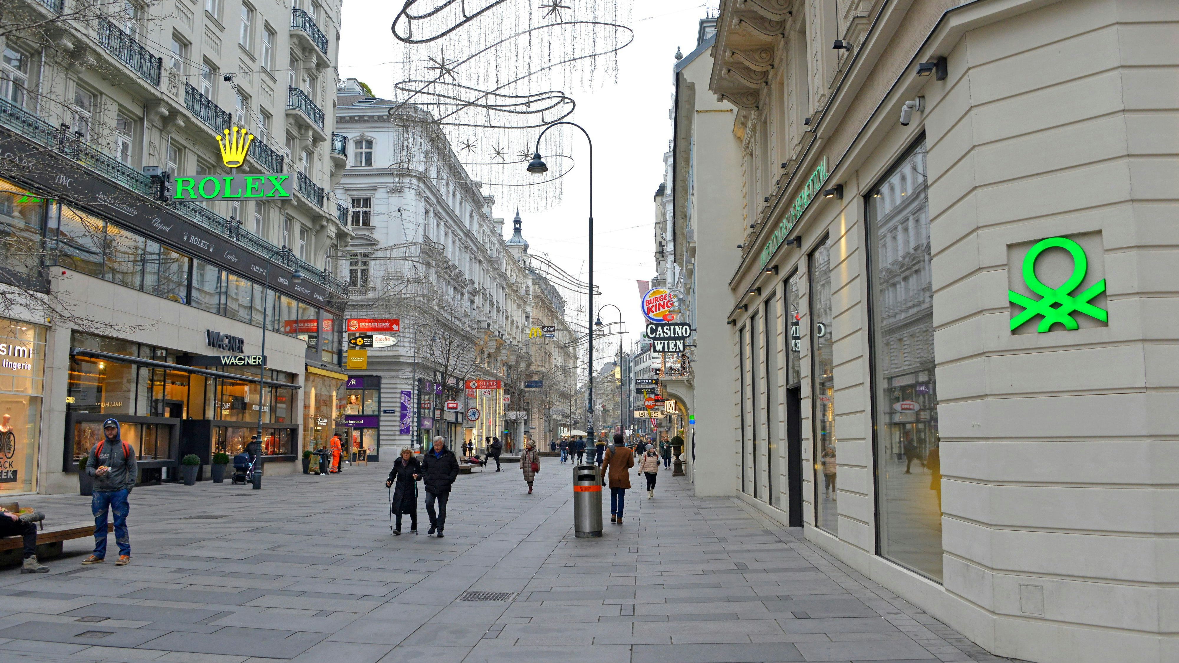 Im ersten Bezirk in Wien musste die Polizei wegen nicht bezahlter Hotelrechnungen ausrücken.