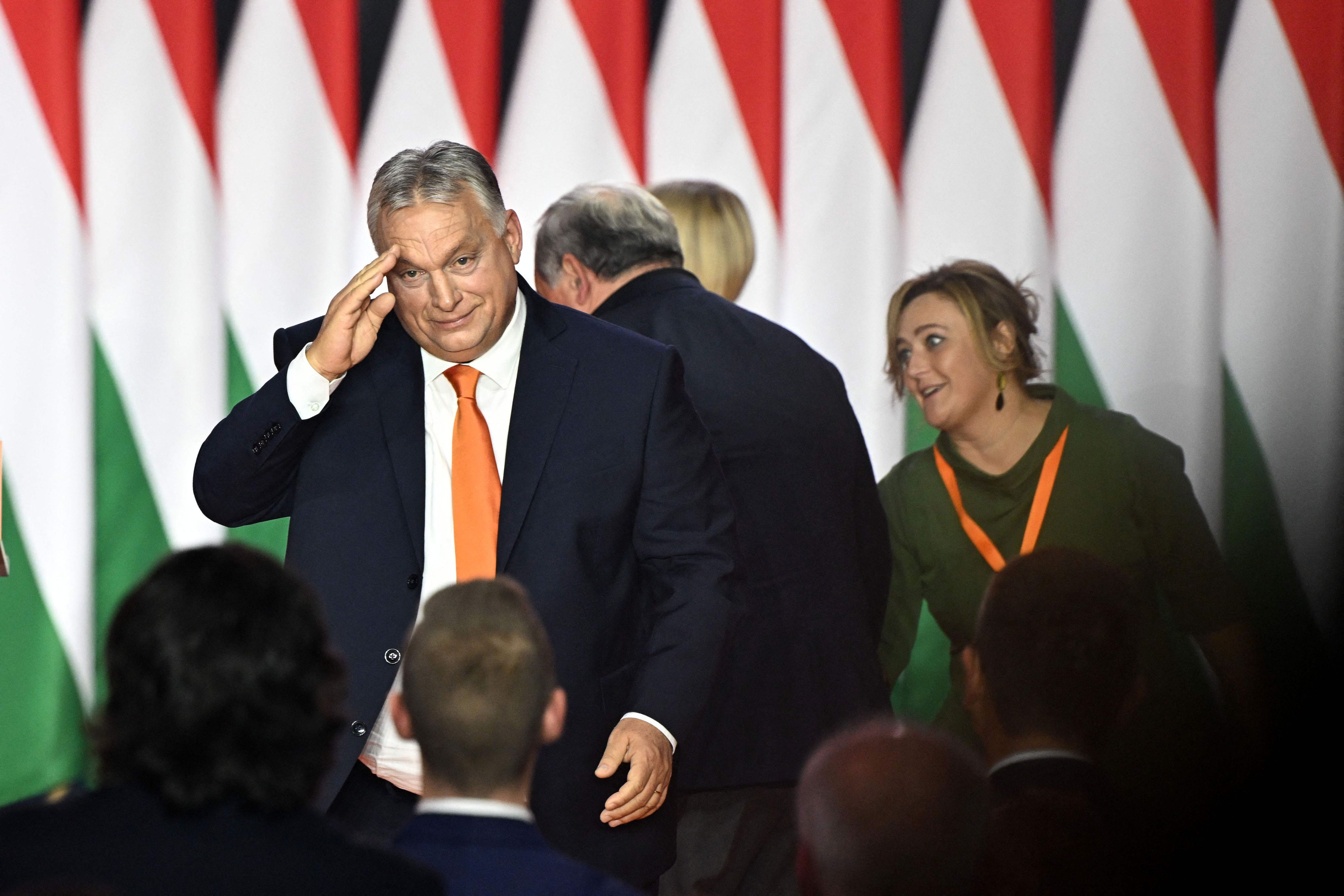 Ungarns Premierminister <strong>Viktor Orban</strong> bei der 