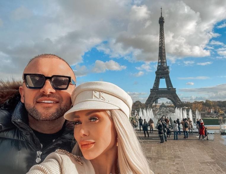 Robert Bull und seine Verlobte Sara Nilsen. Der Brite wurde am 1. Dezember 2023 für bankrott erklärt.