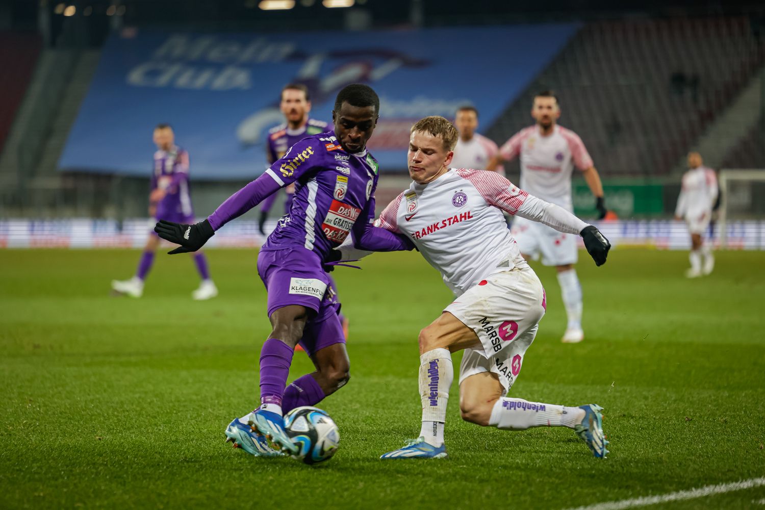 Violettes Derby: Klagenfurt gegen die Wiener Austria