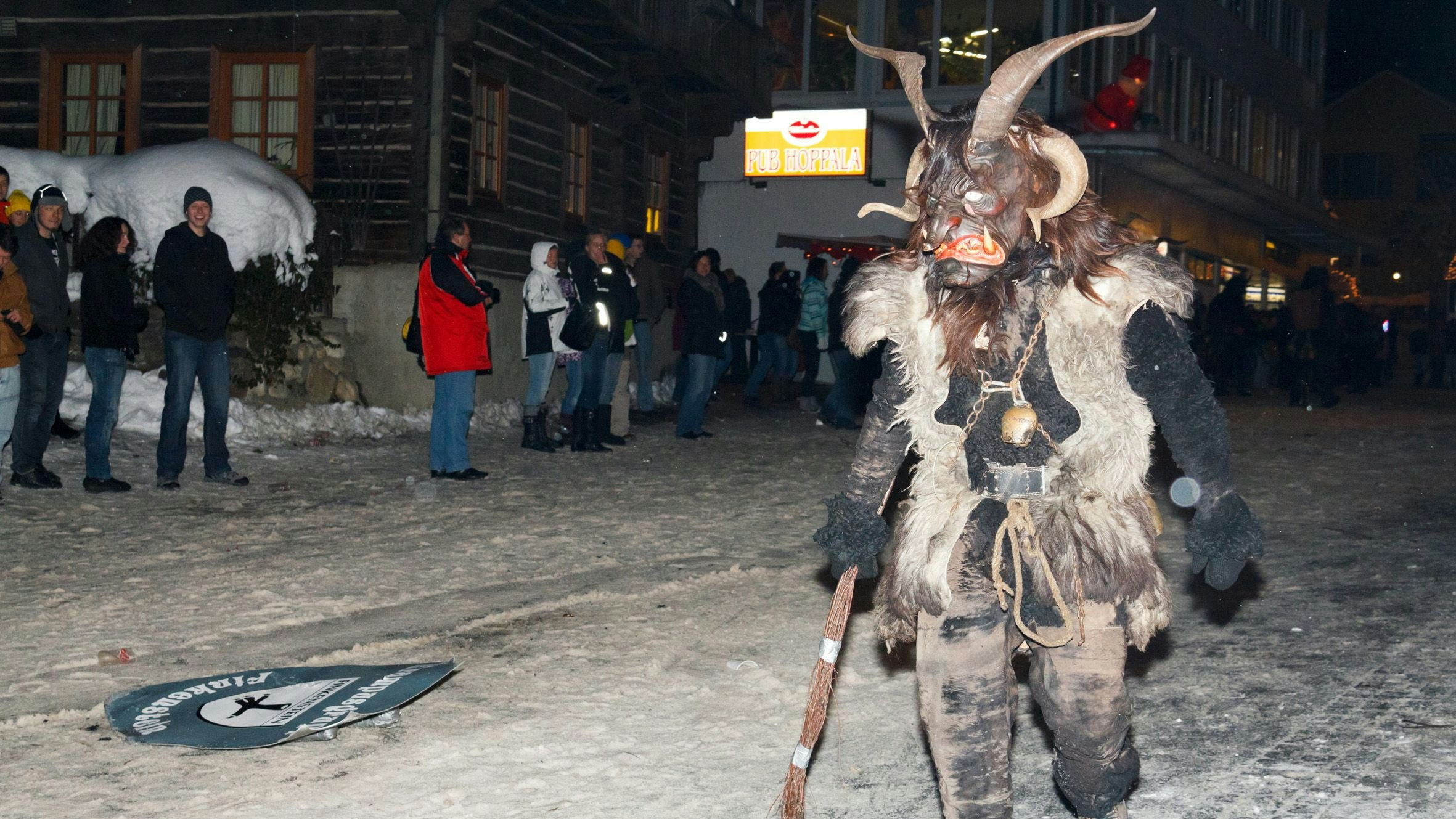 Die Polizei musste bei einem Krampuslauf in Straßburg ausrücken (Symbolbild).
