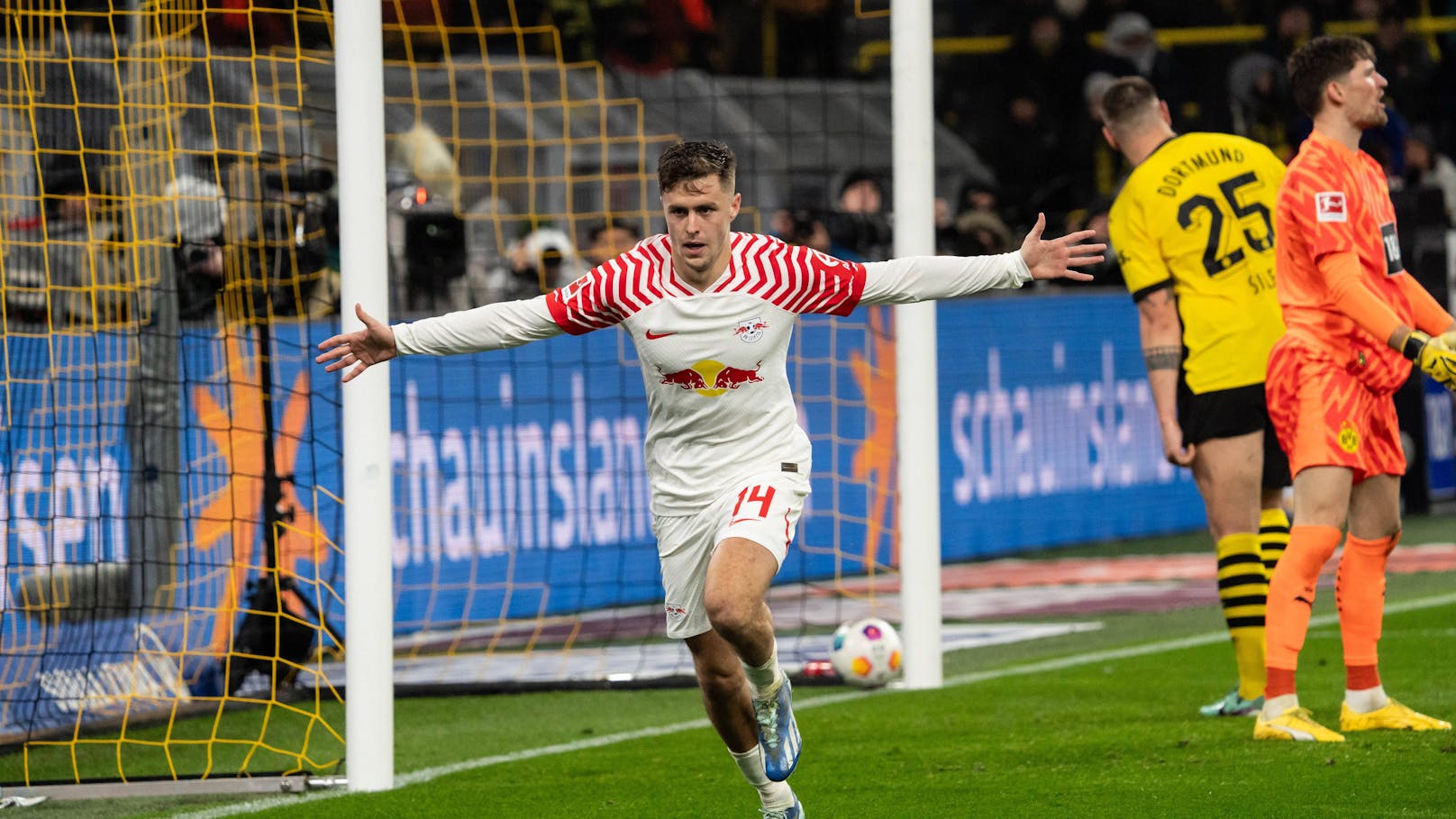 ÖFB-"Baumi" schießt Leipzig zu 3:2-Sieg in Dortmund