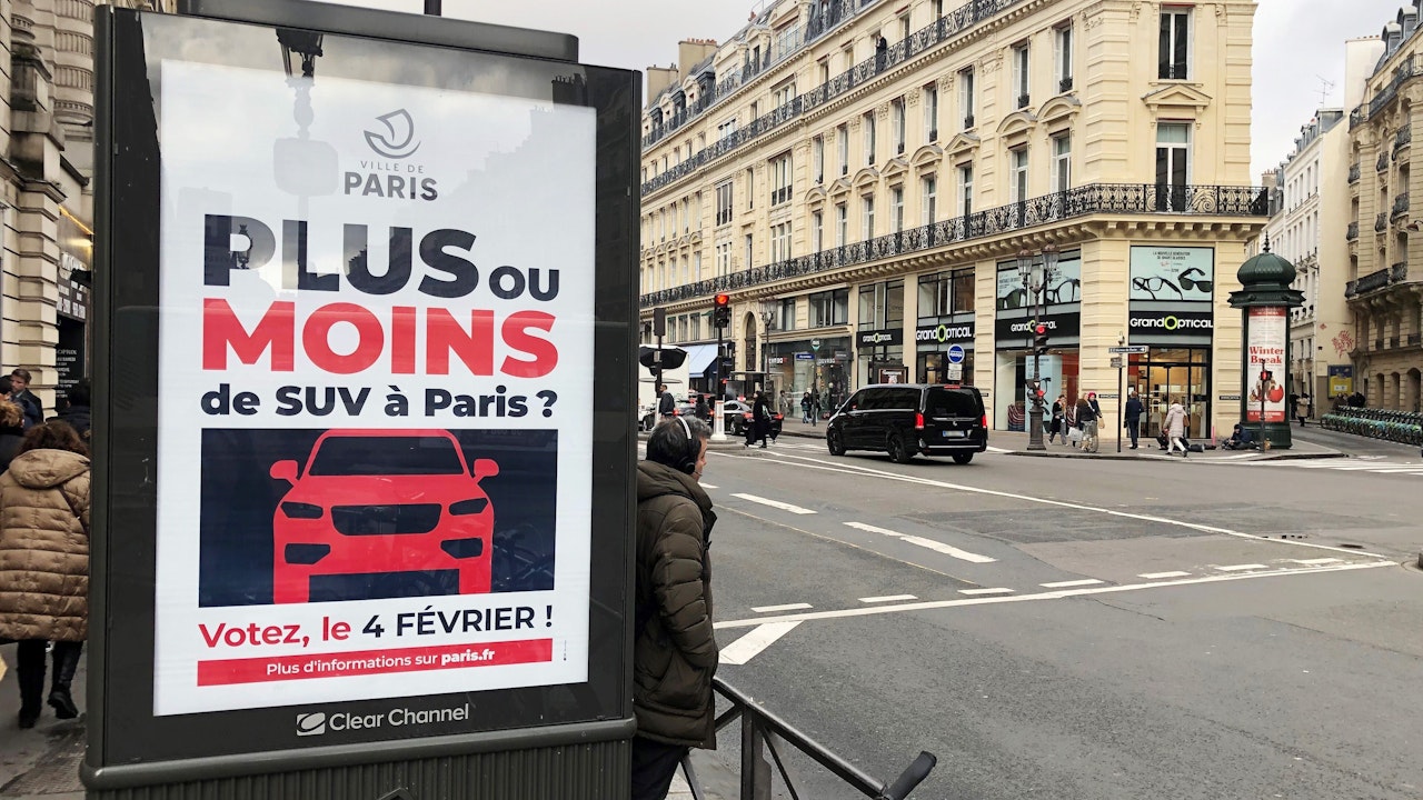 Heute.at - Paris will 18 Euro pro Stunde für SUVs verlangen