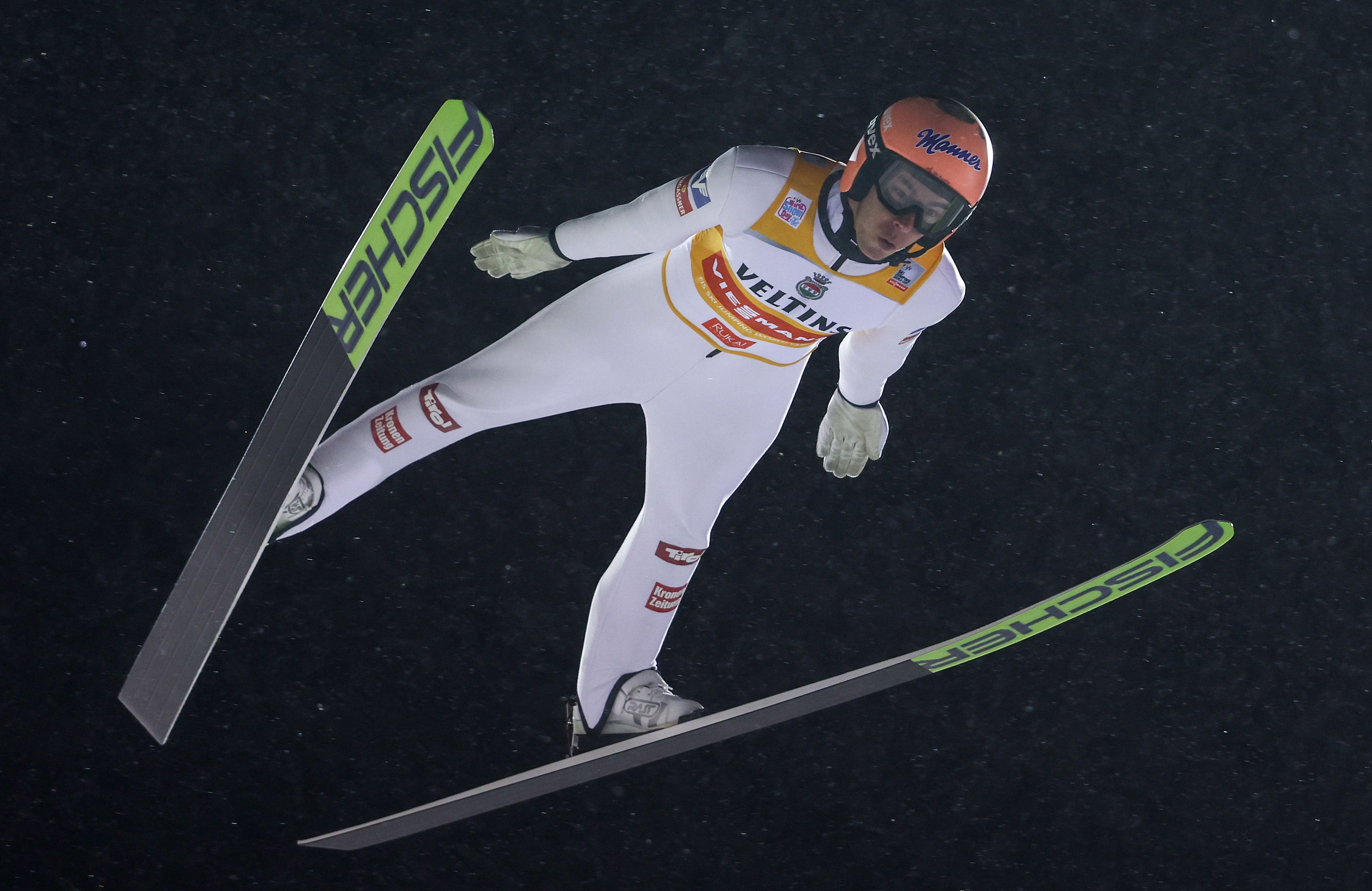 Der Wind verblies Stefan Kraft.