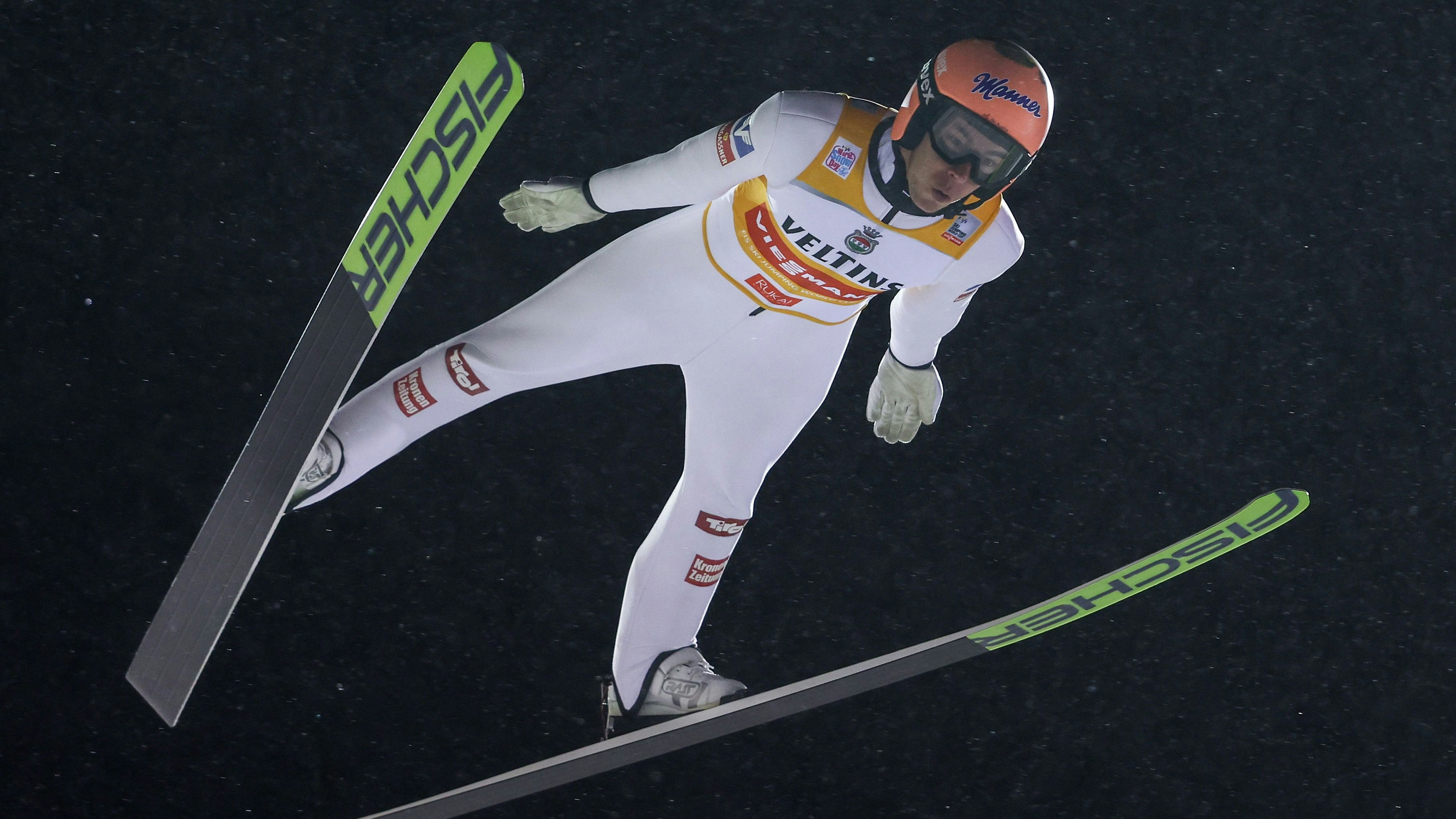 Der Wind verblies Stefan Kraft.