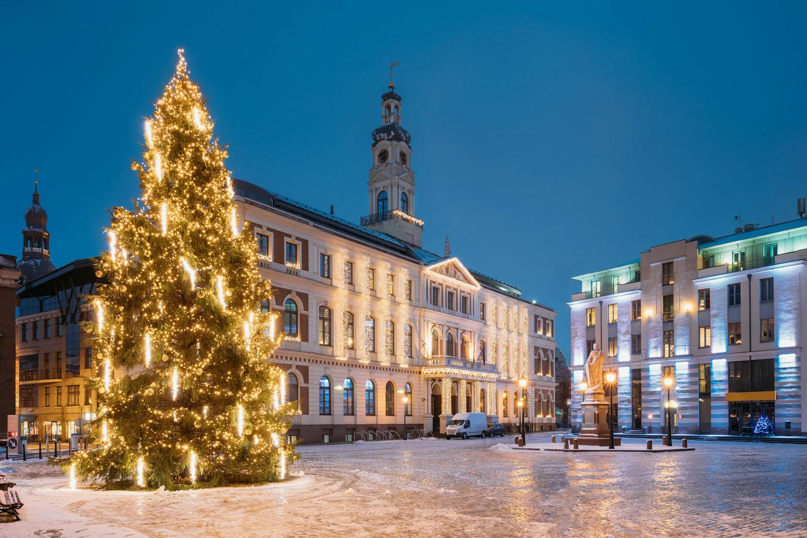 Wer ein echtes Winter-Wunderland sucht, ist in Riga am richtigen Ort.