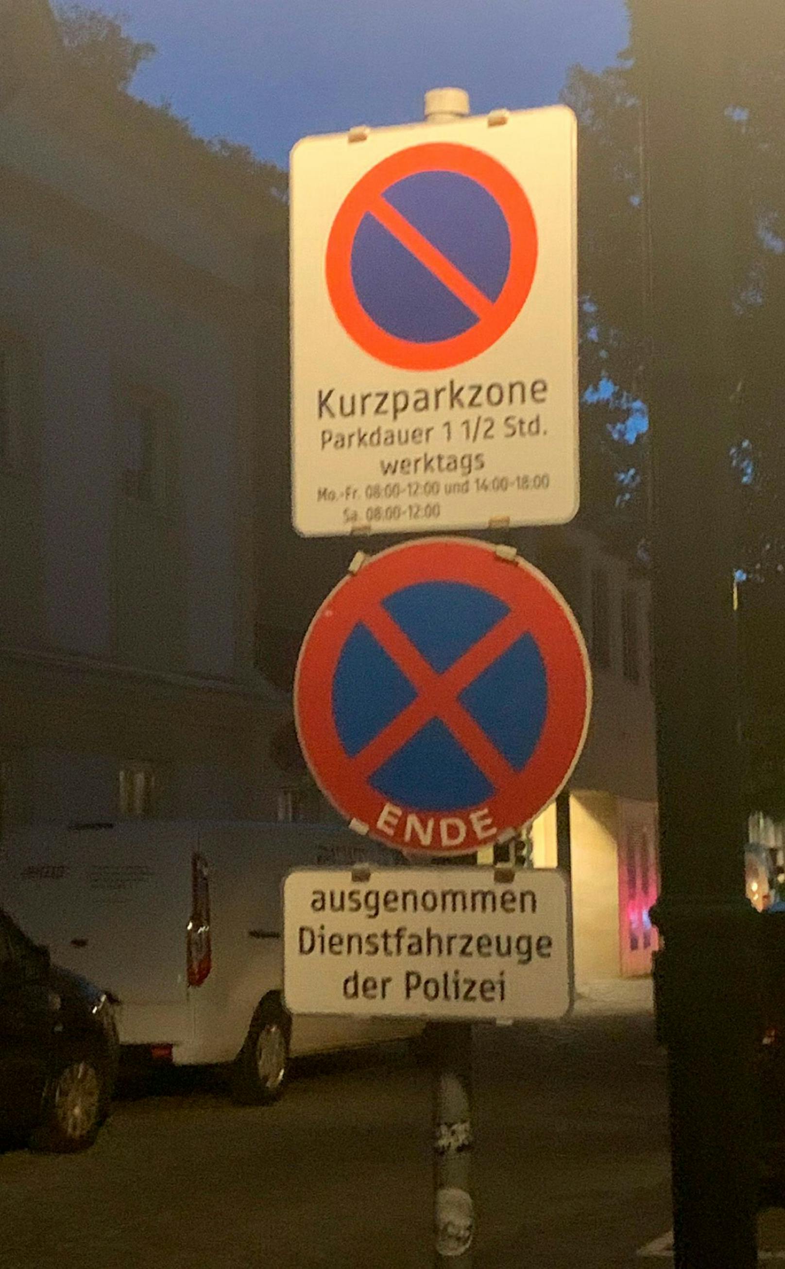 Hier wurde sie abgestraft.