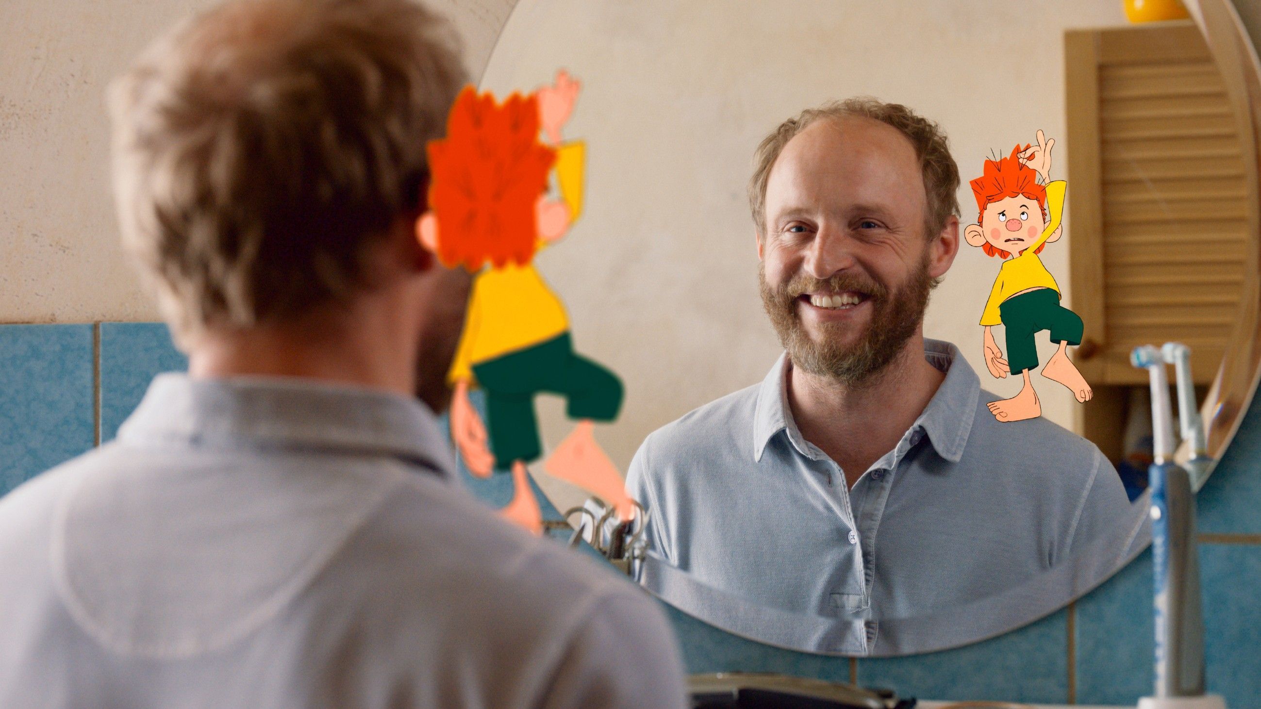 Der Pumuckl hat mit Florian Eder (Florian Brückner) einen neuen Meister