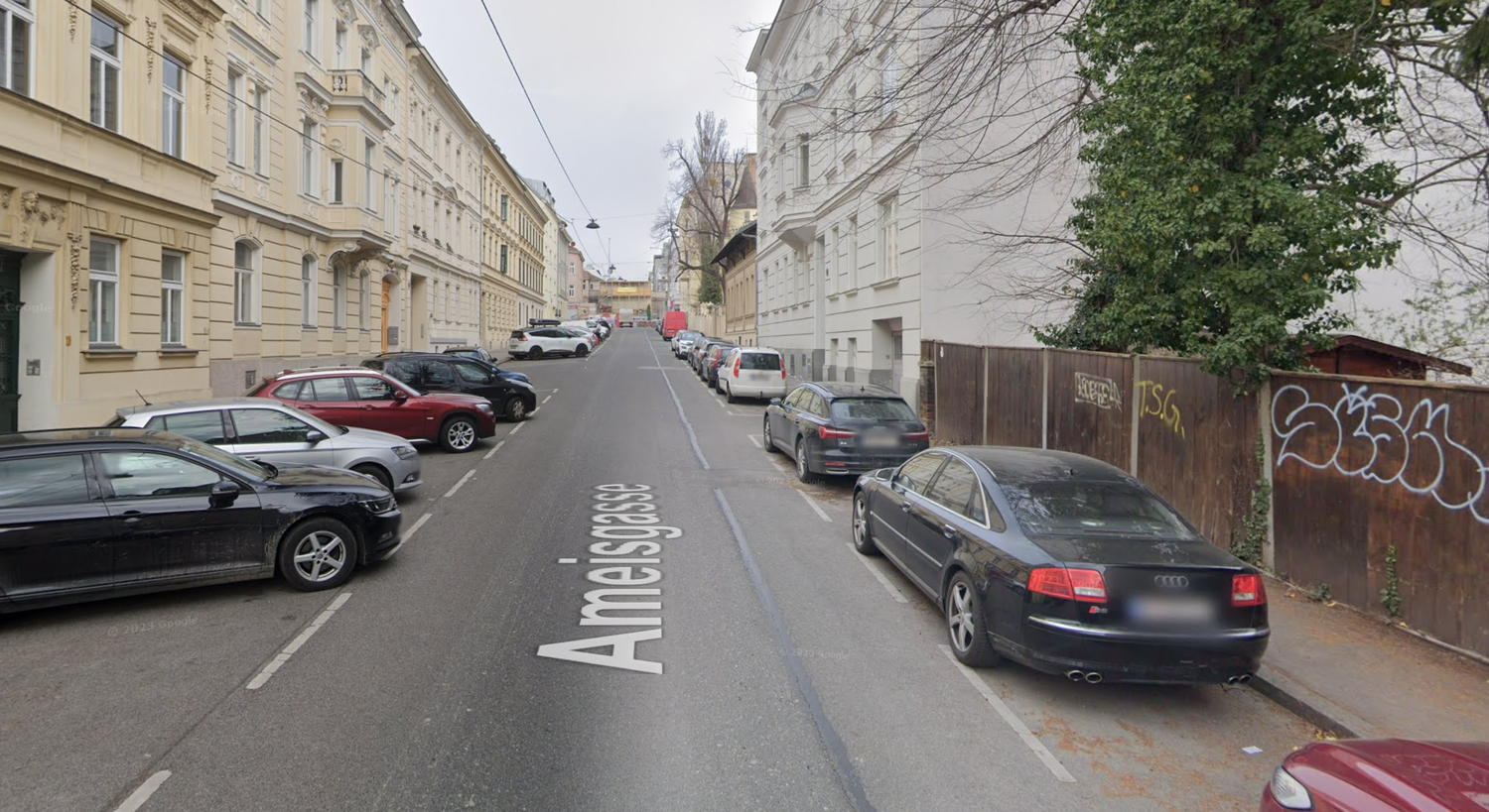 Brutalster Angriff auf eine Frau in der Ameisgasse in Wien-Penzing.