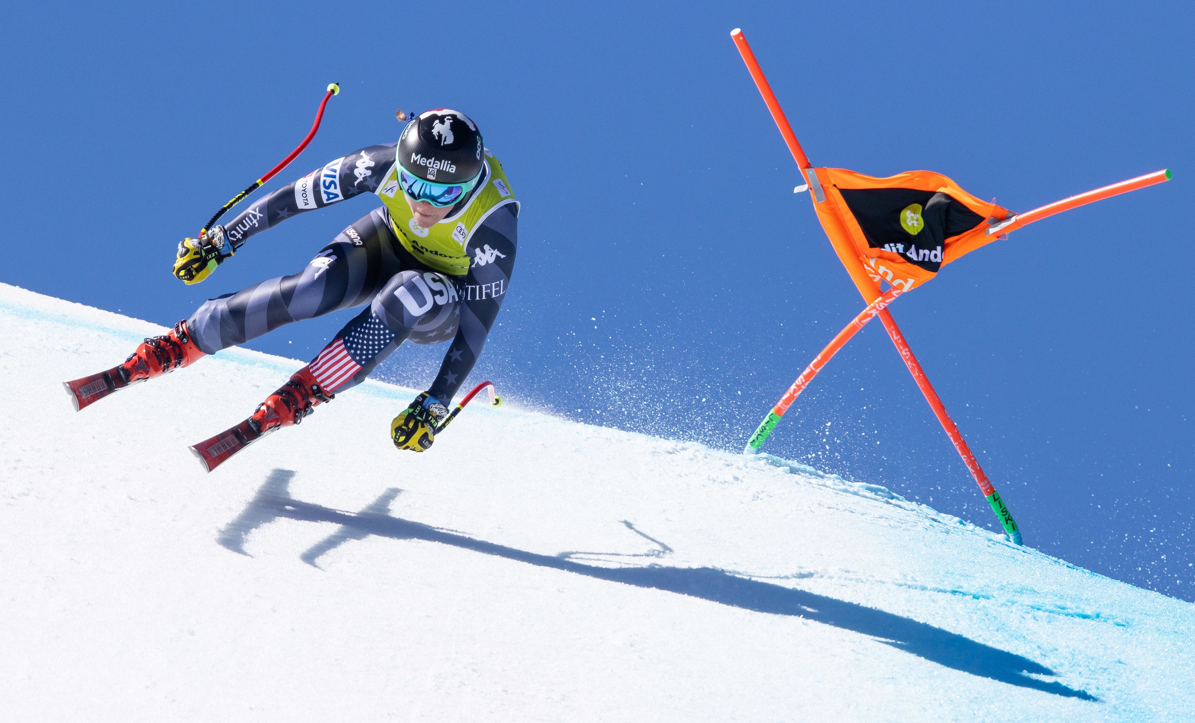 Breezy Johnson war in St. Moritz nicht am Start