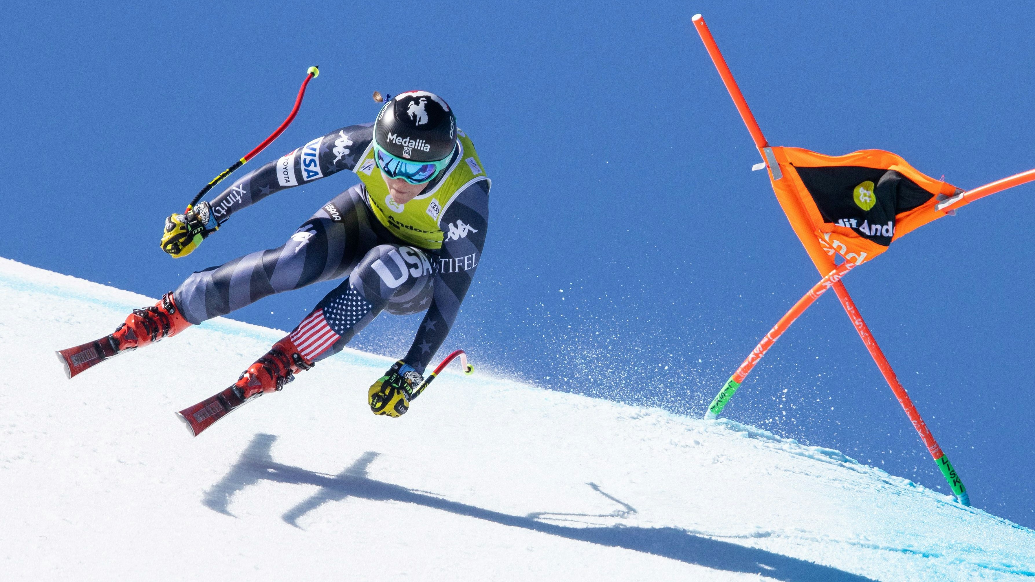 Breezy Johnson war in St. Moritz nicht am Start