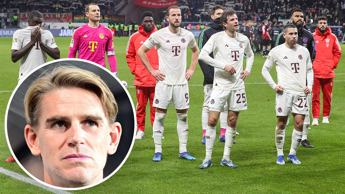 Christoph Freund hatte nach der 1:5-Niederlage der Bayern einige Worte für die Mannschaft.