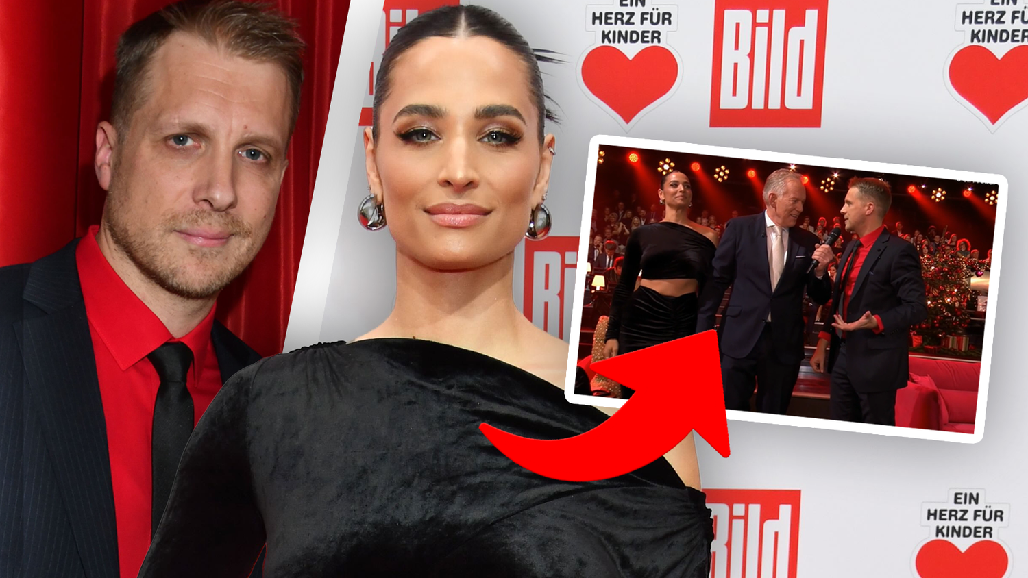 Die Pochers wurden für die Spendensendung gemeinsam vor die Kamera gezerrt.