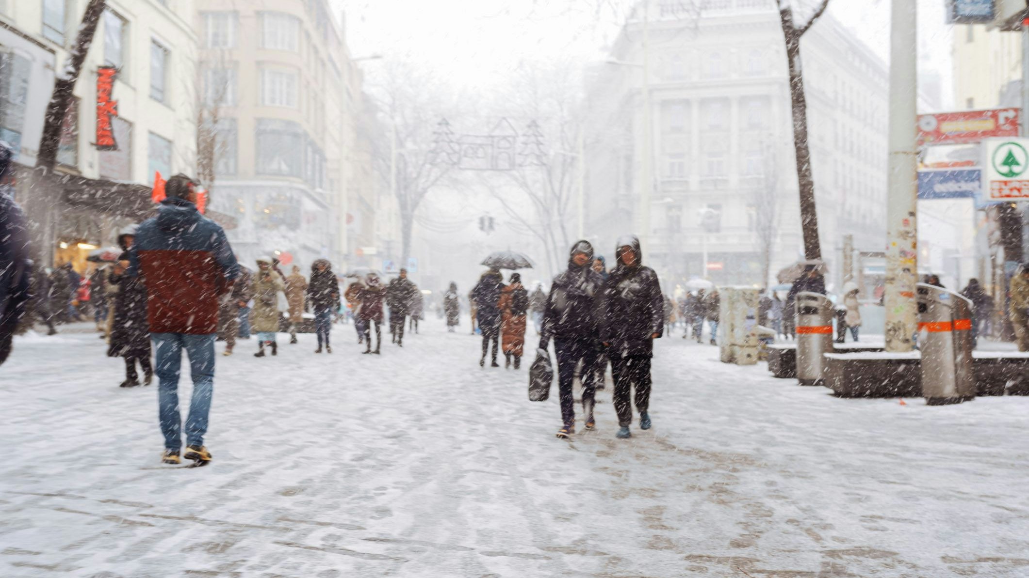 Bisher so, aber auch mit dem Schnee in Wien ist es jetzt vorbei.