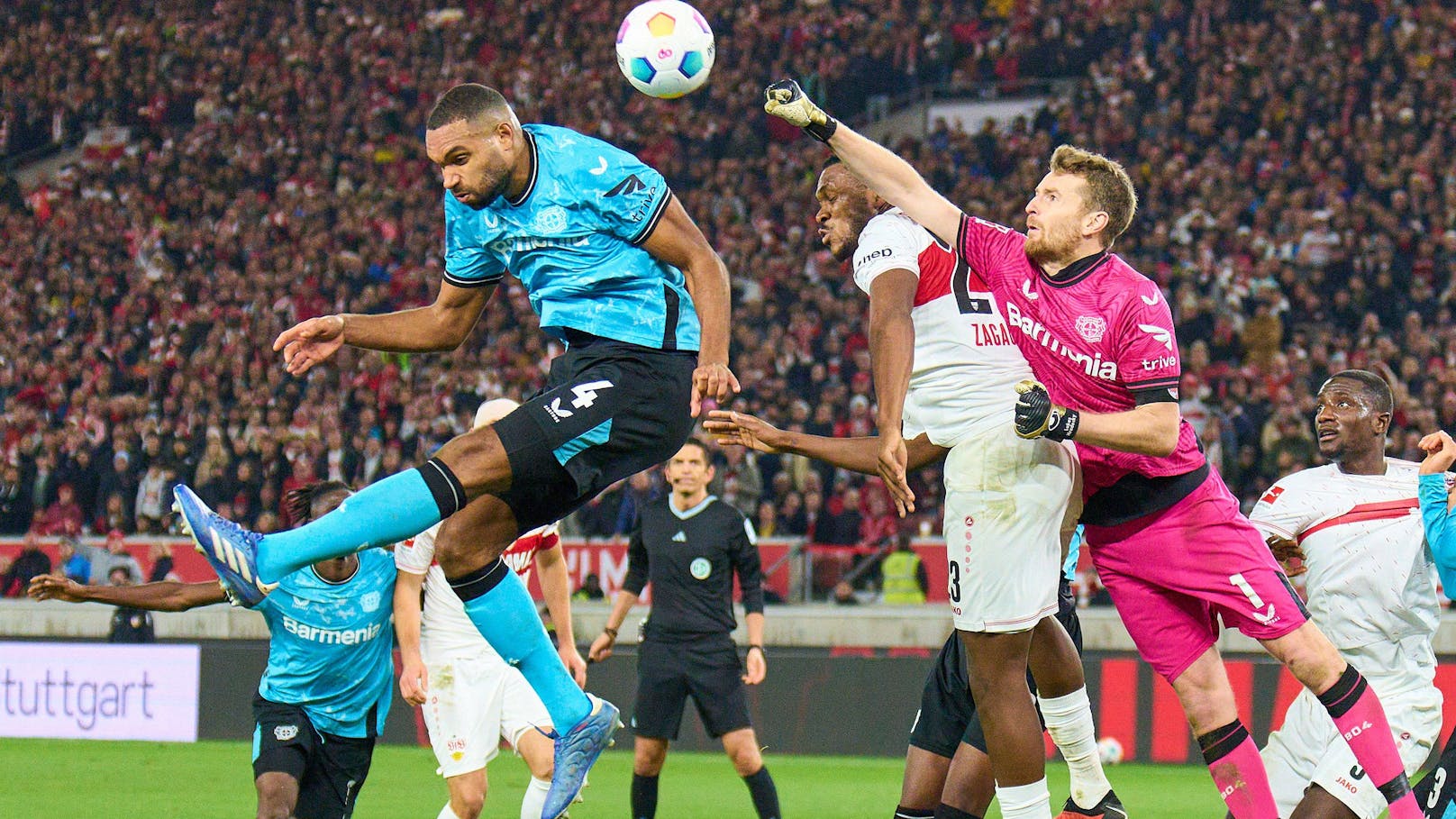 Leverkusen-Serie hält auch im deutschen Spitzenspiel