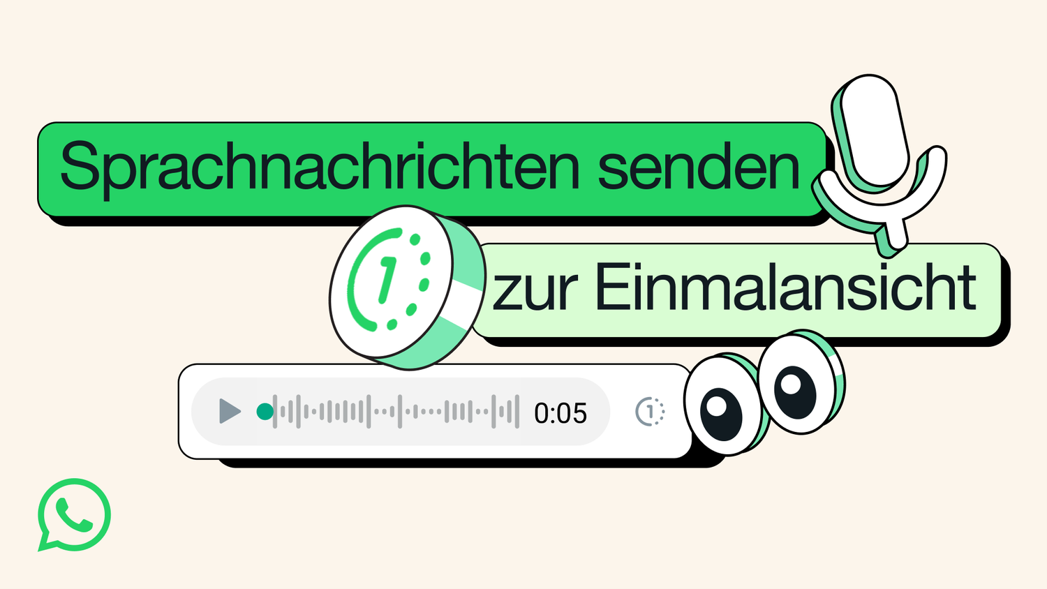 WhatsApp führt Sprachnachrichten 