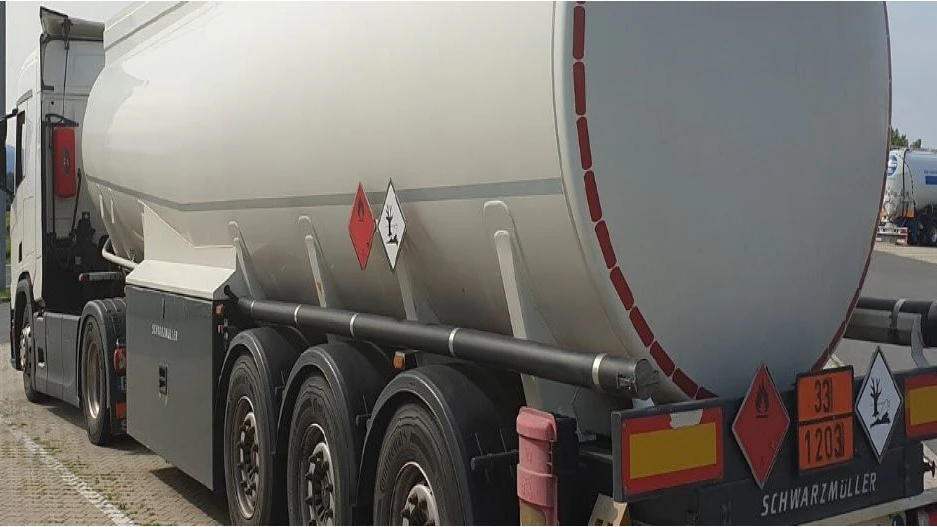 Der Lkw aus Ungarn durfte nicht weiterfahren.