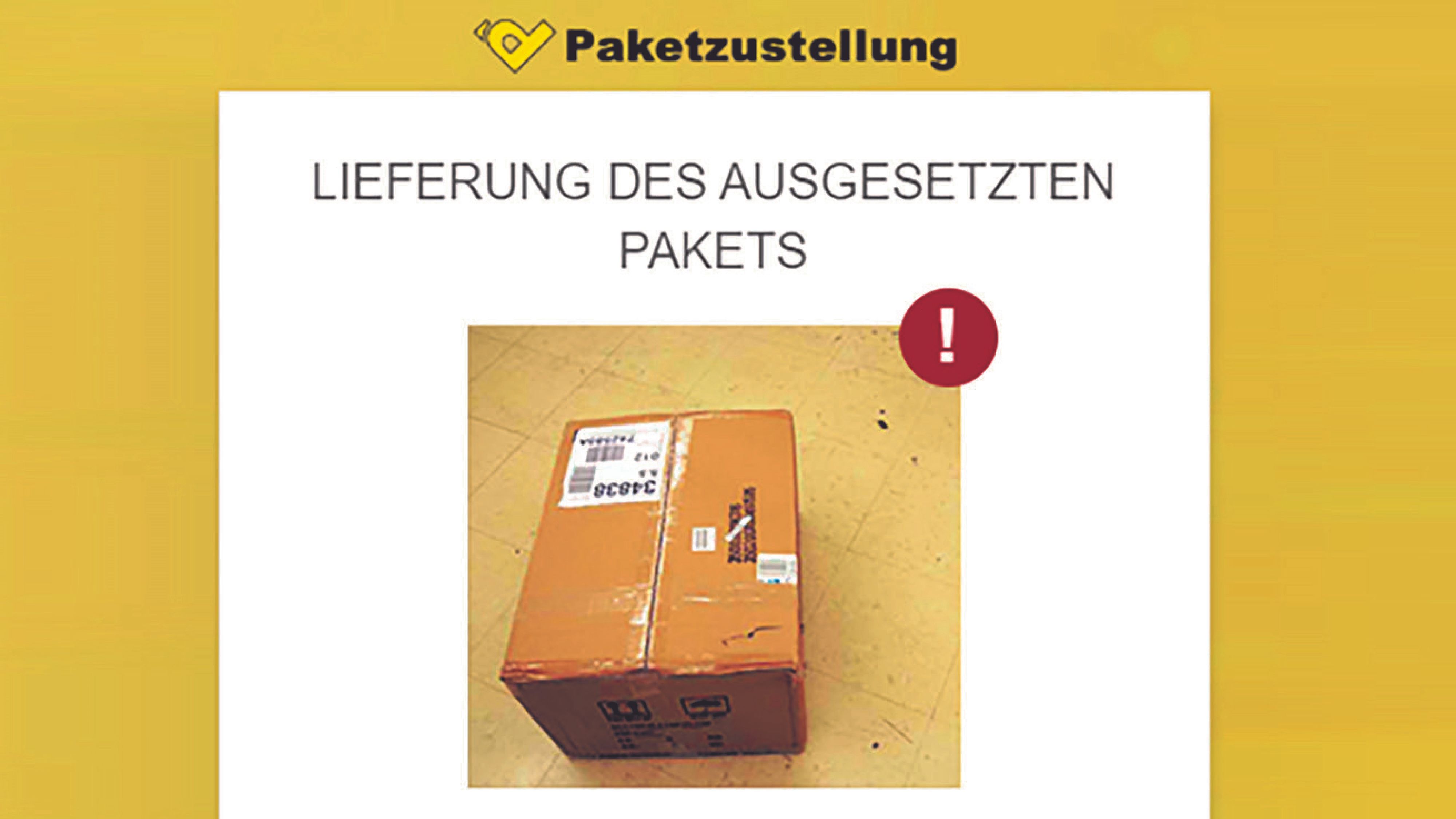 Das Mail sieht täuschend echt aus. Doch Vorsicht, hinter der Nachricht steckt eine freche Masche.