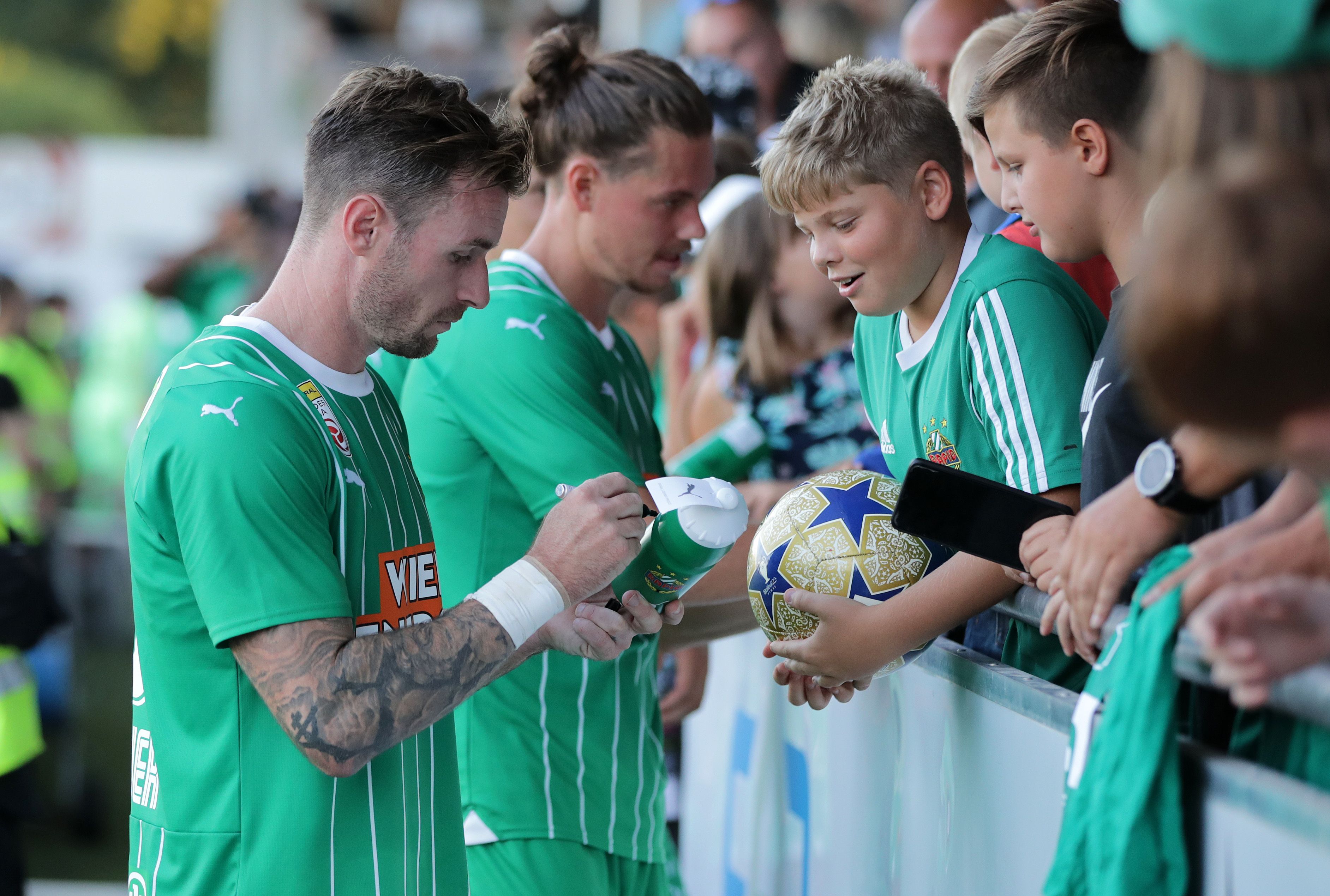 Michael Sollbauer und Patrick Greil könnten bald in Sandhausen Autogramme schreiben.